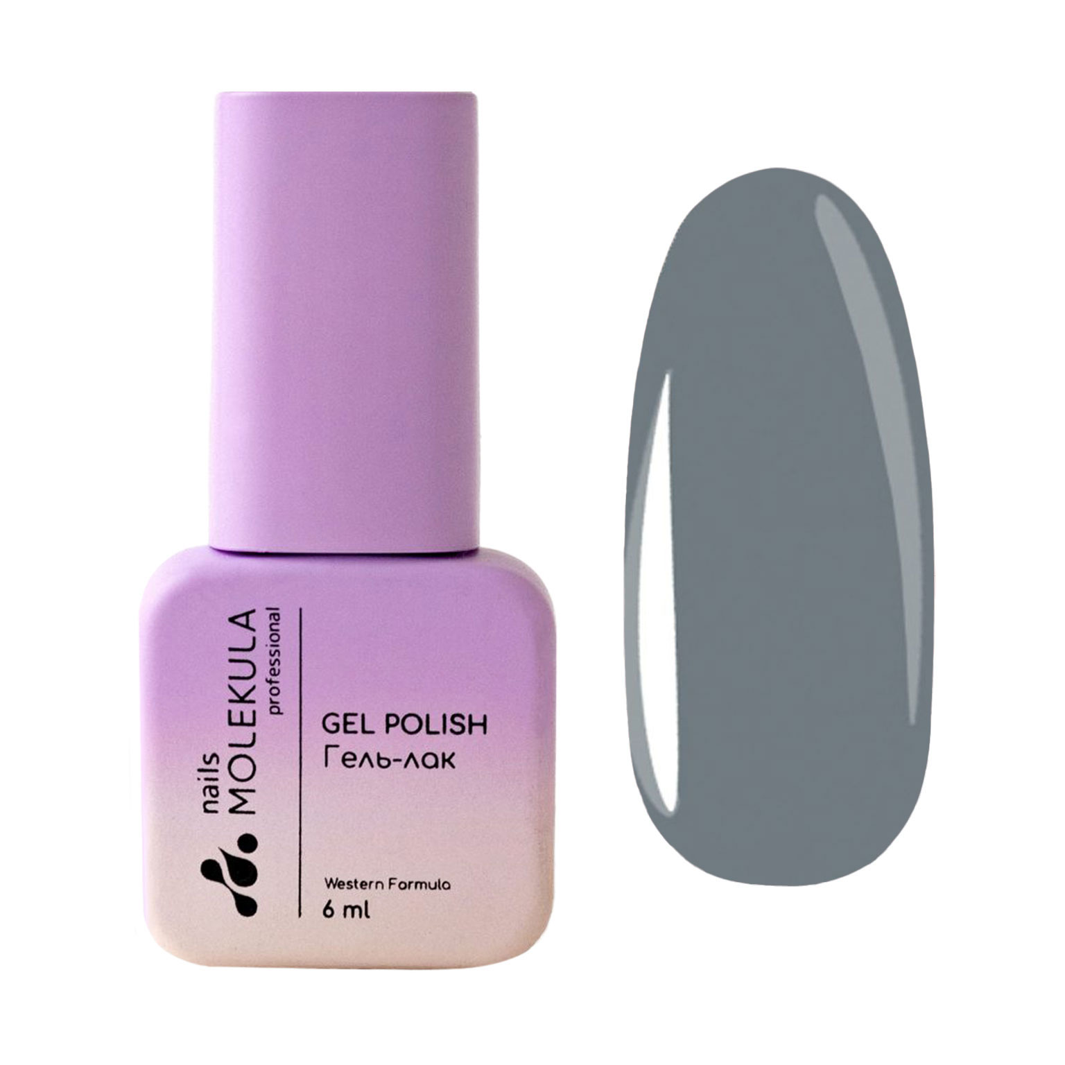 

Гель-лак для нігтів Nails Molekula Professional Gel Polish 158, 6 мл