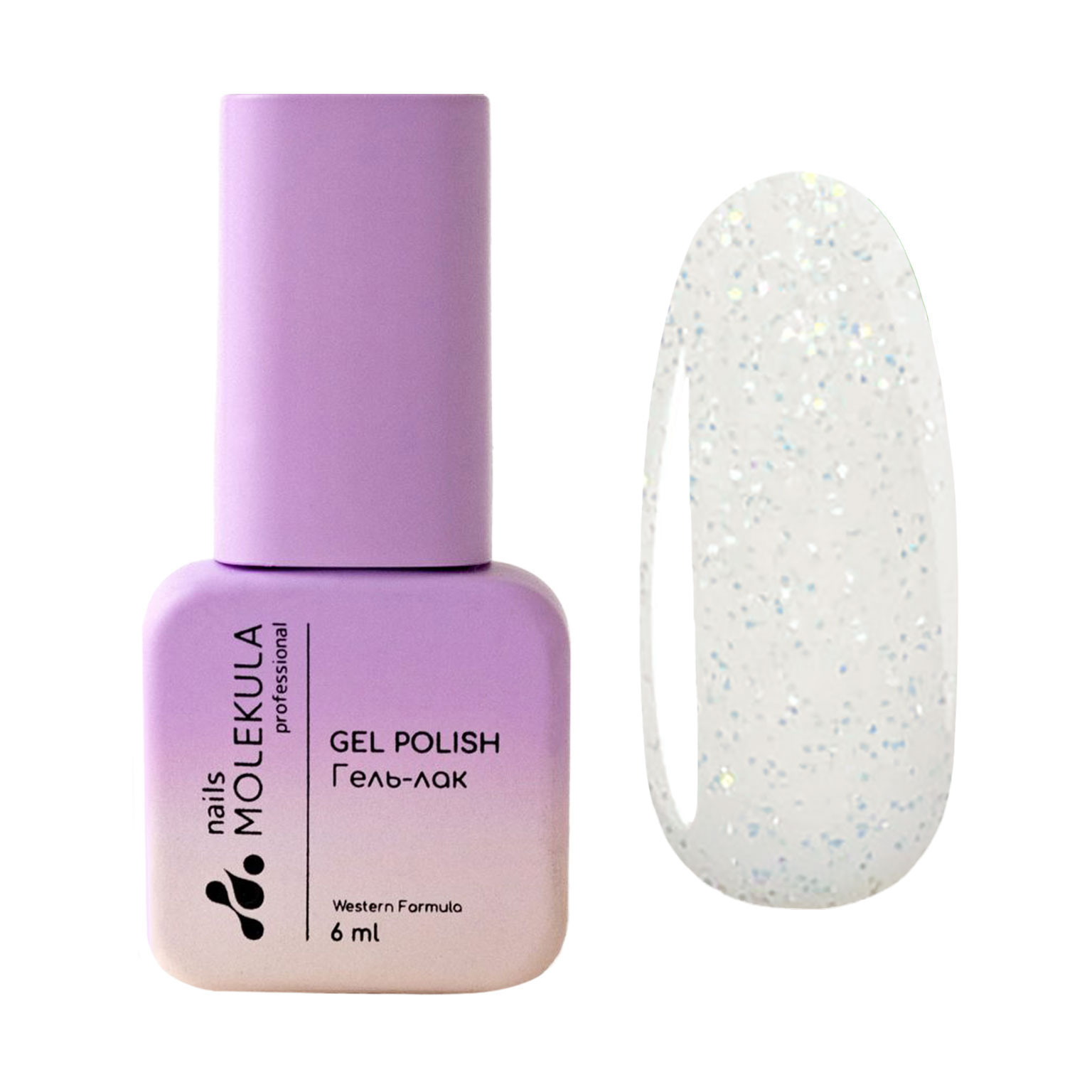 

Гель-лак для нігтів Nails Molekula Professional Gel Polish 162, 6 мл