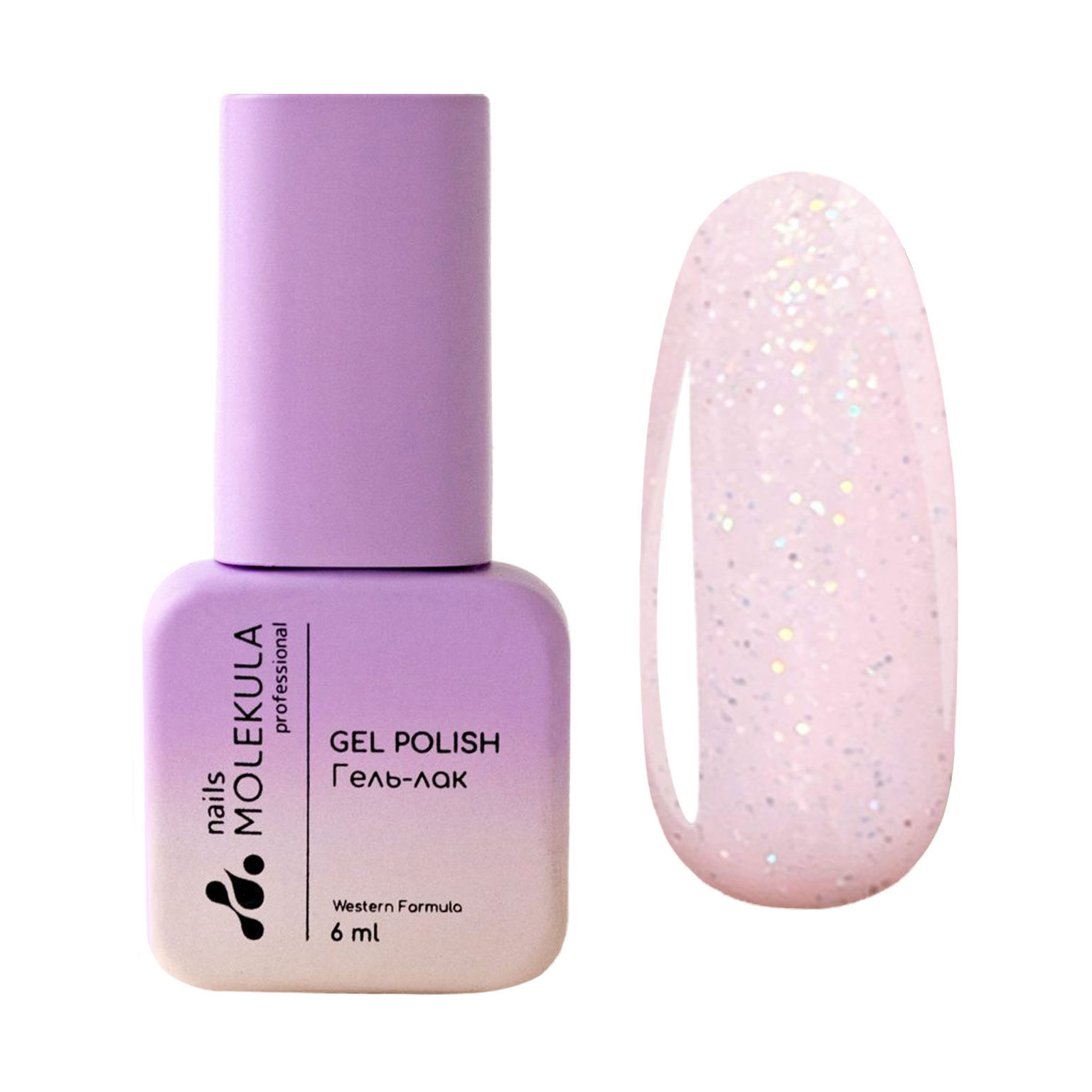 

Гель-лак для нігтів Nails Molekula Professional Gel Polish 163, 6 мл