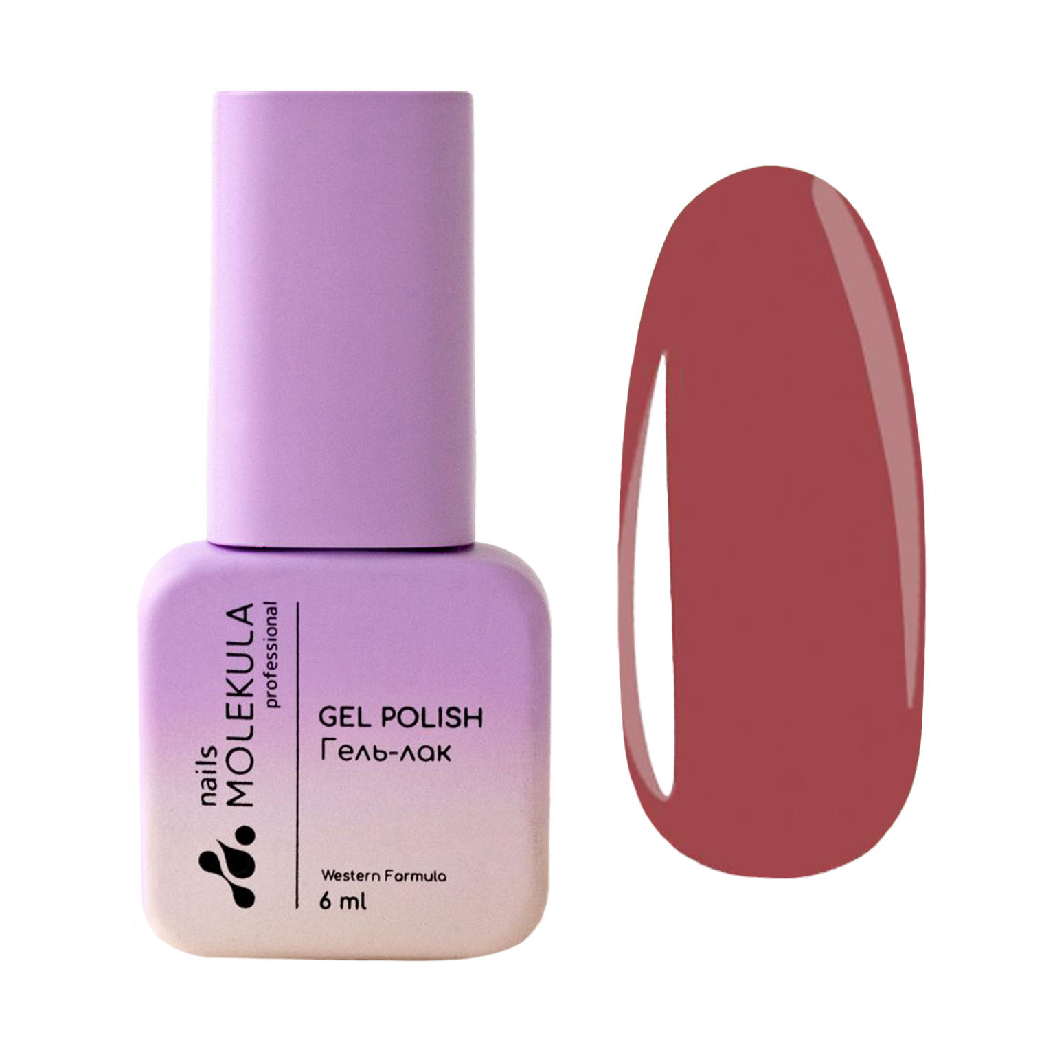 

Гель-лак для нігтів Nails Molekula Professional Gel Polish 165, 6 мл