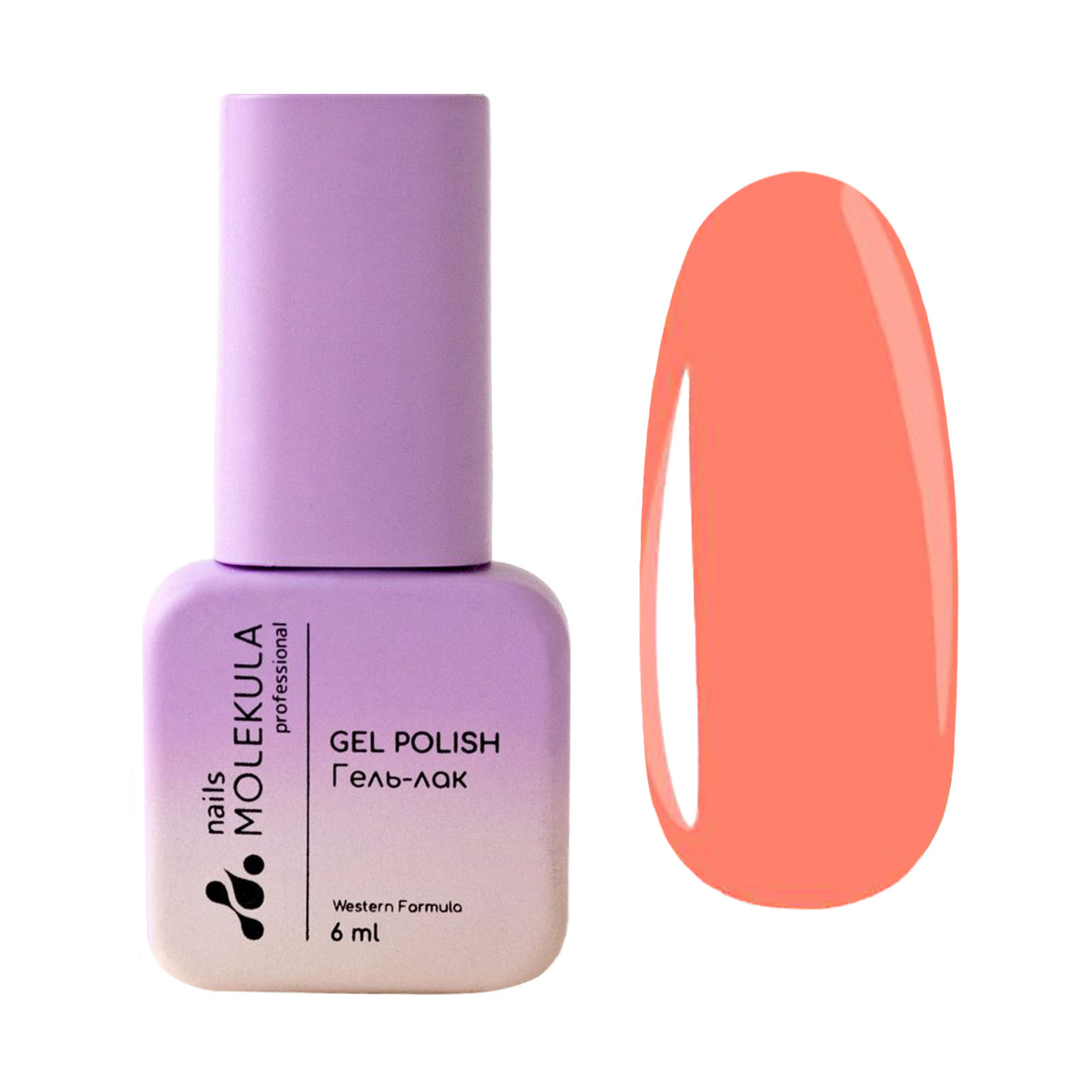 

Гель-лак для нігтів Nails Molekula Professional Summer Cocktails Gel Polish S04, 6 мл