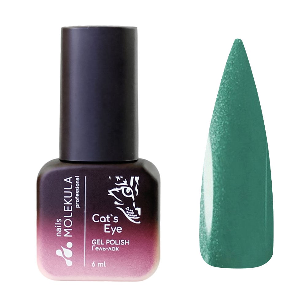 

Гель-лак для нігтів Nails Molekula Professional Ceramic Cat's Eye Gel Polish CC04, 6 мл