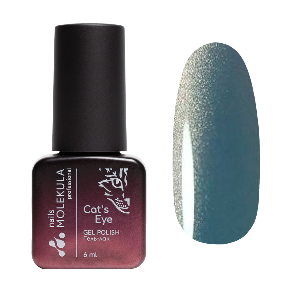 

Гель-лак для нігтів Nails Molekula Professional Ceramic Cat's Eye Gel Polish CC05, 6 мл