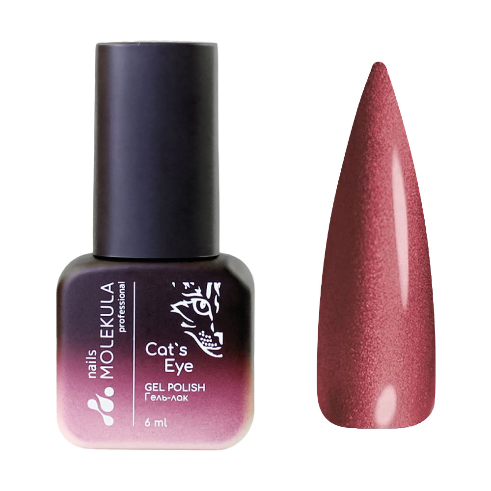 

Гель-лак для нігтів Nails Molekula Professional Ceramic Cat's Eye Gel Polish CC06, 6 мл