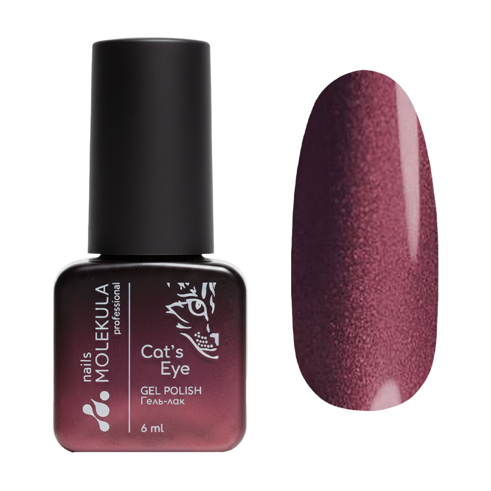 

Гель-лак для нігтів Nails Molekula Professional Ceramic Cat's Eye Gel Polish CC10, 6 мл