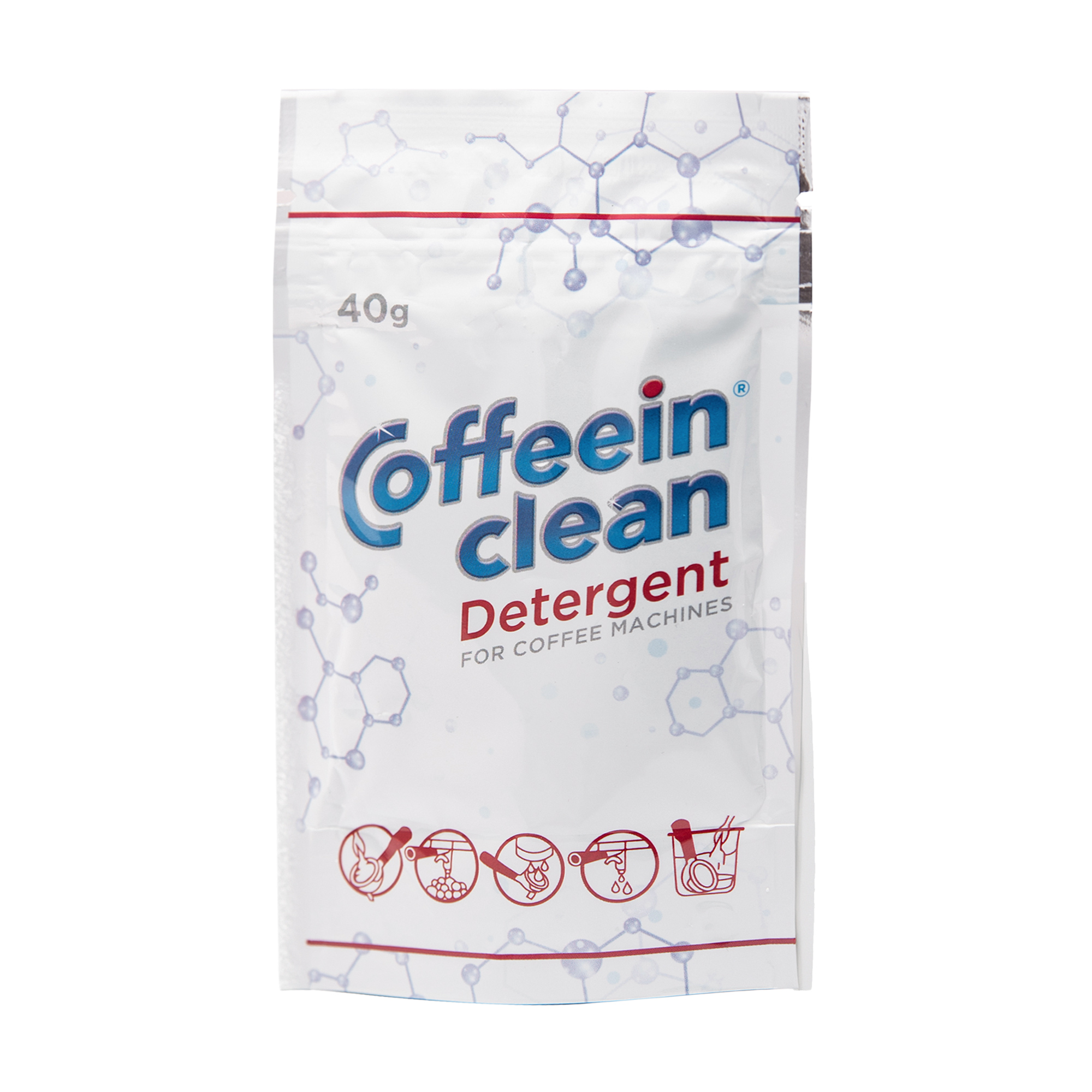 

Засіб Coffeein Clean Detergent для видалення кавових олій зі всіх типів кавового обладнання, в порошку, 40 г