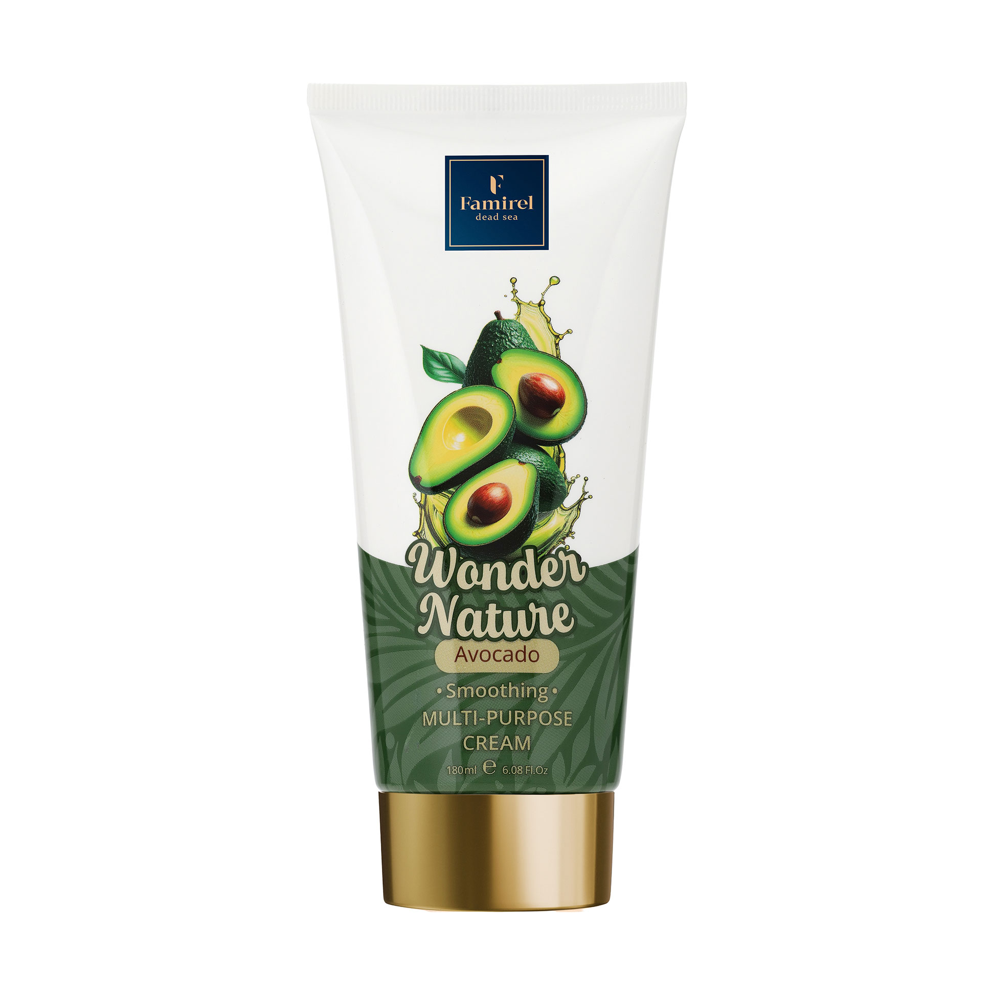 

Оксамитовий крем для обличчя та тіла Famirel Wonder Nature Авокадо, 180 мл