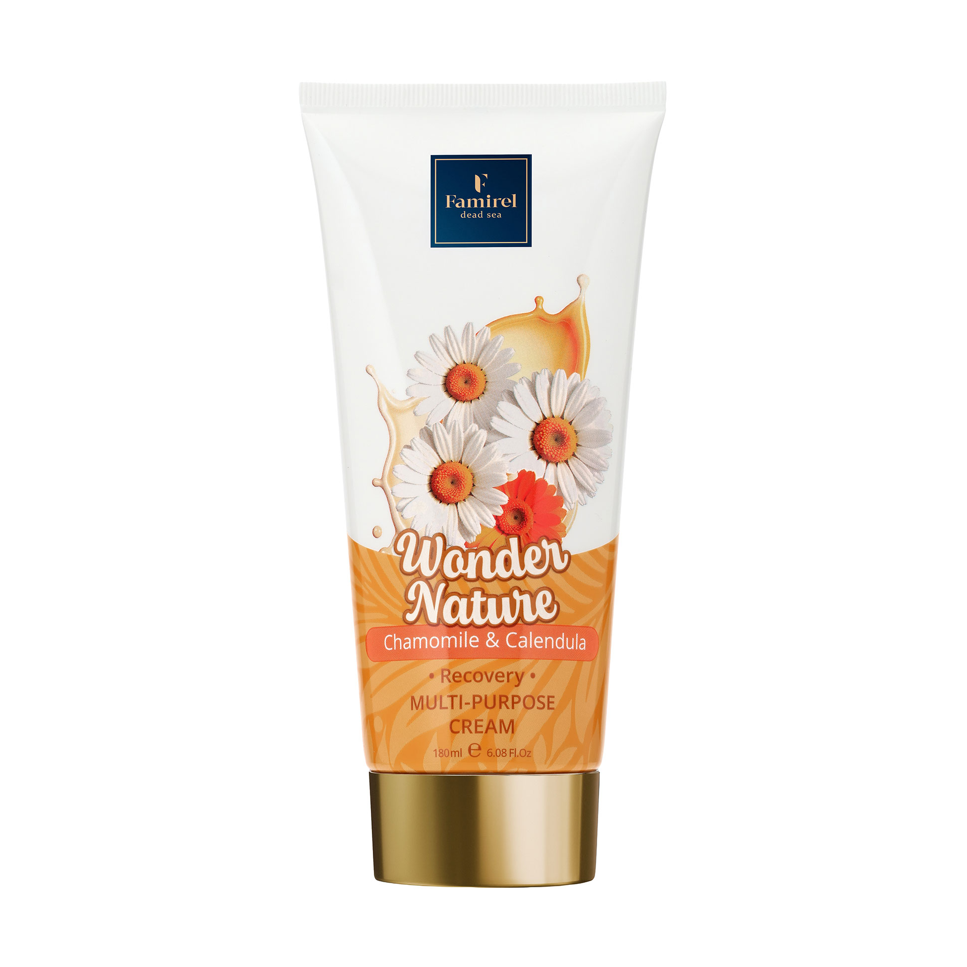 

Загоювальний крем для обличчя та тіла Famirel Wonder Nature Ромашка та календула, 180 мл