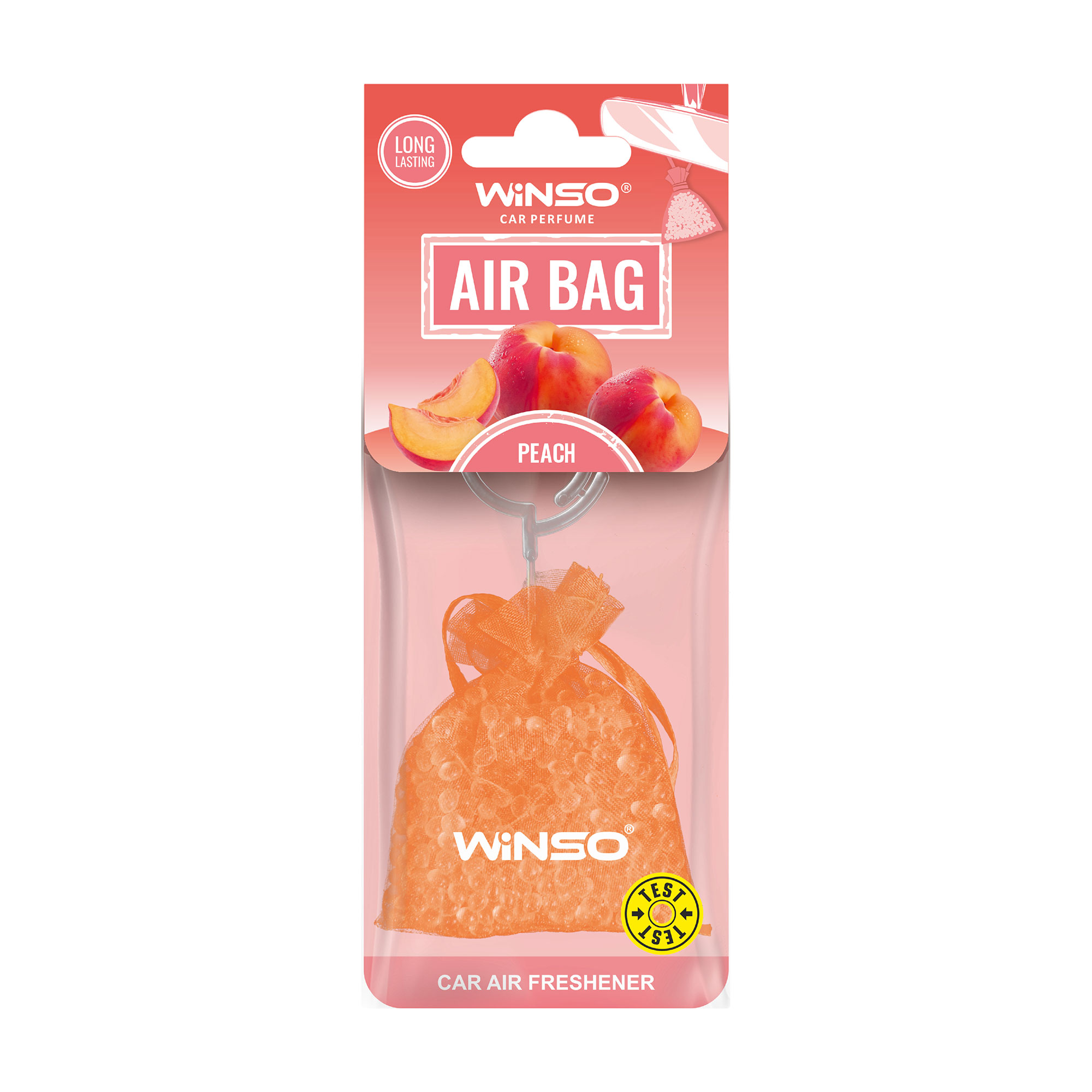 

Ароматизатор для авто Winso Air Bag, Peach, 20 г