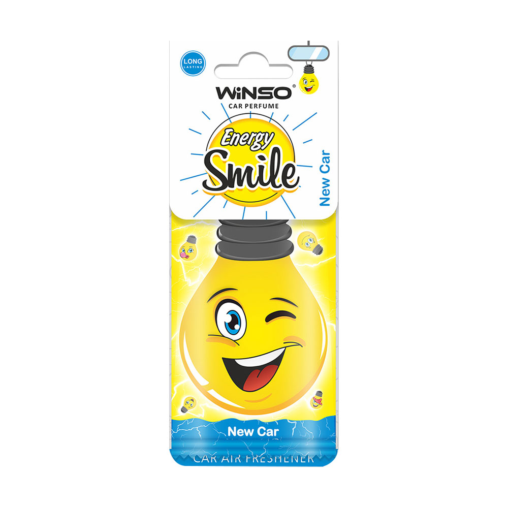 

Ароматизатор для авто Winso Energy Smile, New Car, 6 г