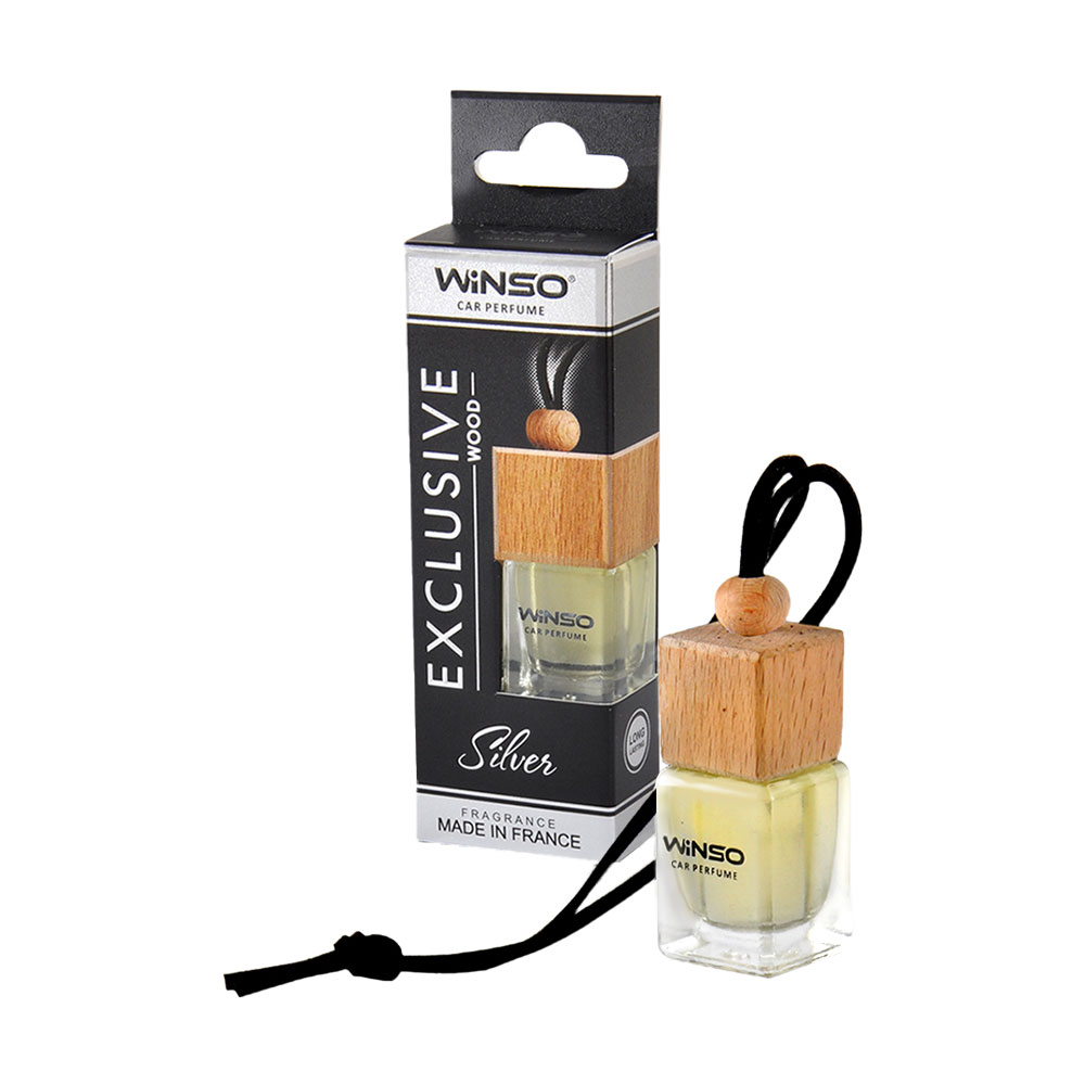 

Ароматизатор для авто Winso Exclusive Wood, Silver, 6 мл