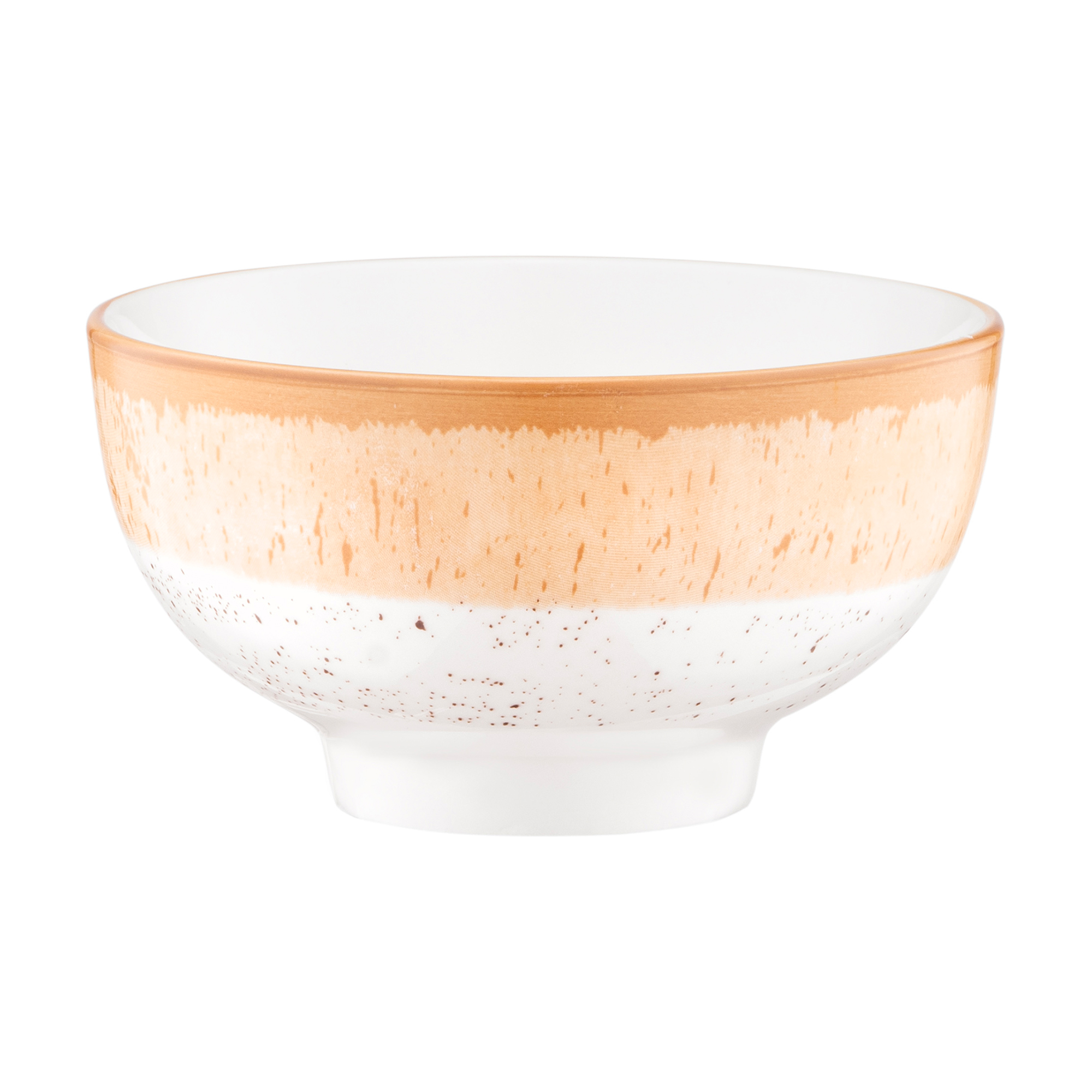 

Салатник Ardesto Siena біло-жовтий, 11.5 см, 340 мл (AR2914SBG)