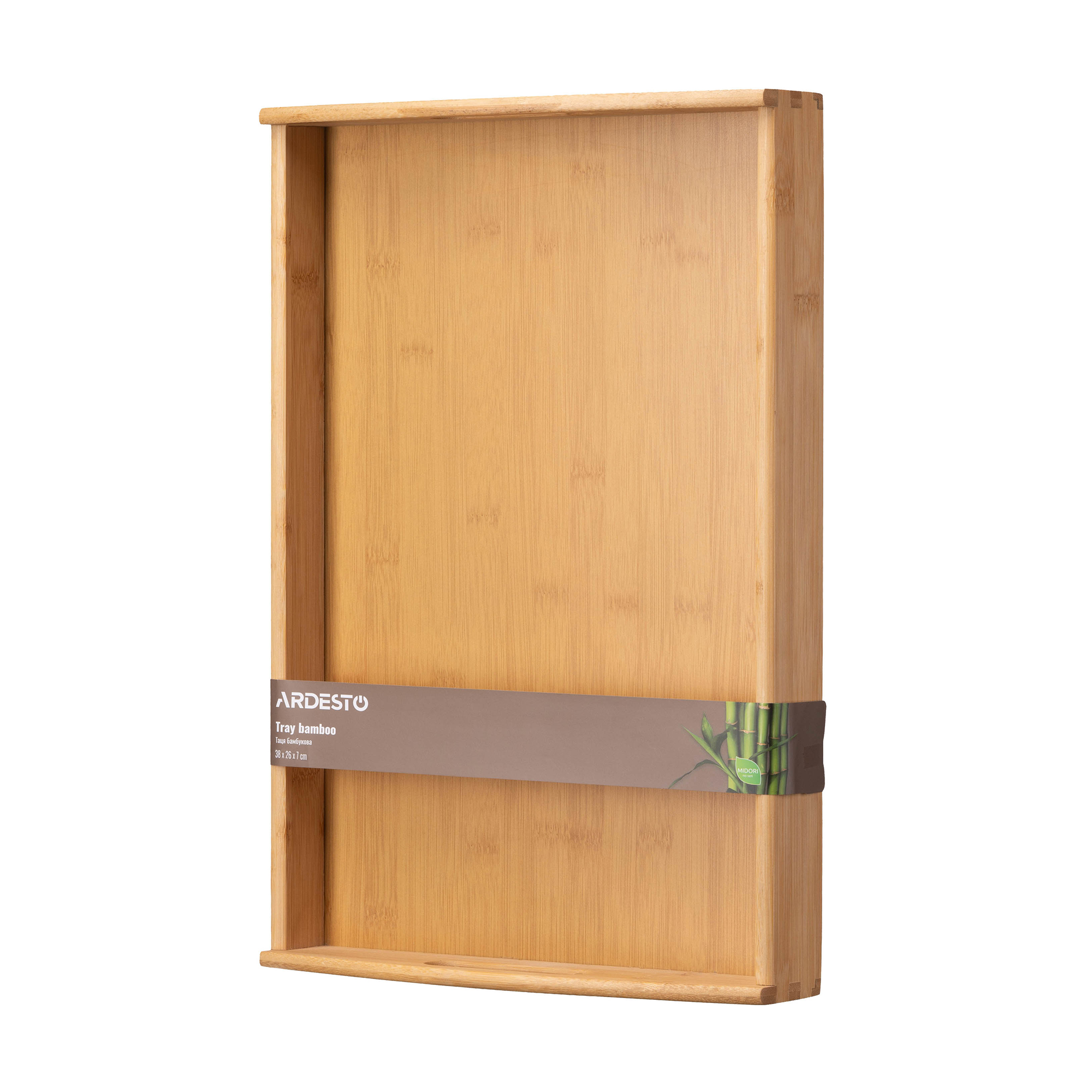 

Таця Ardesto Midori прямокутна, 38*26*7 см (AR1438BM)