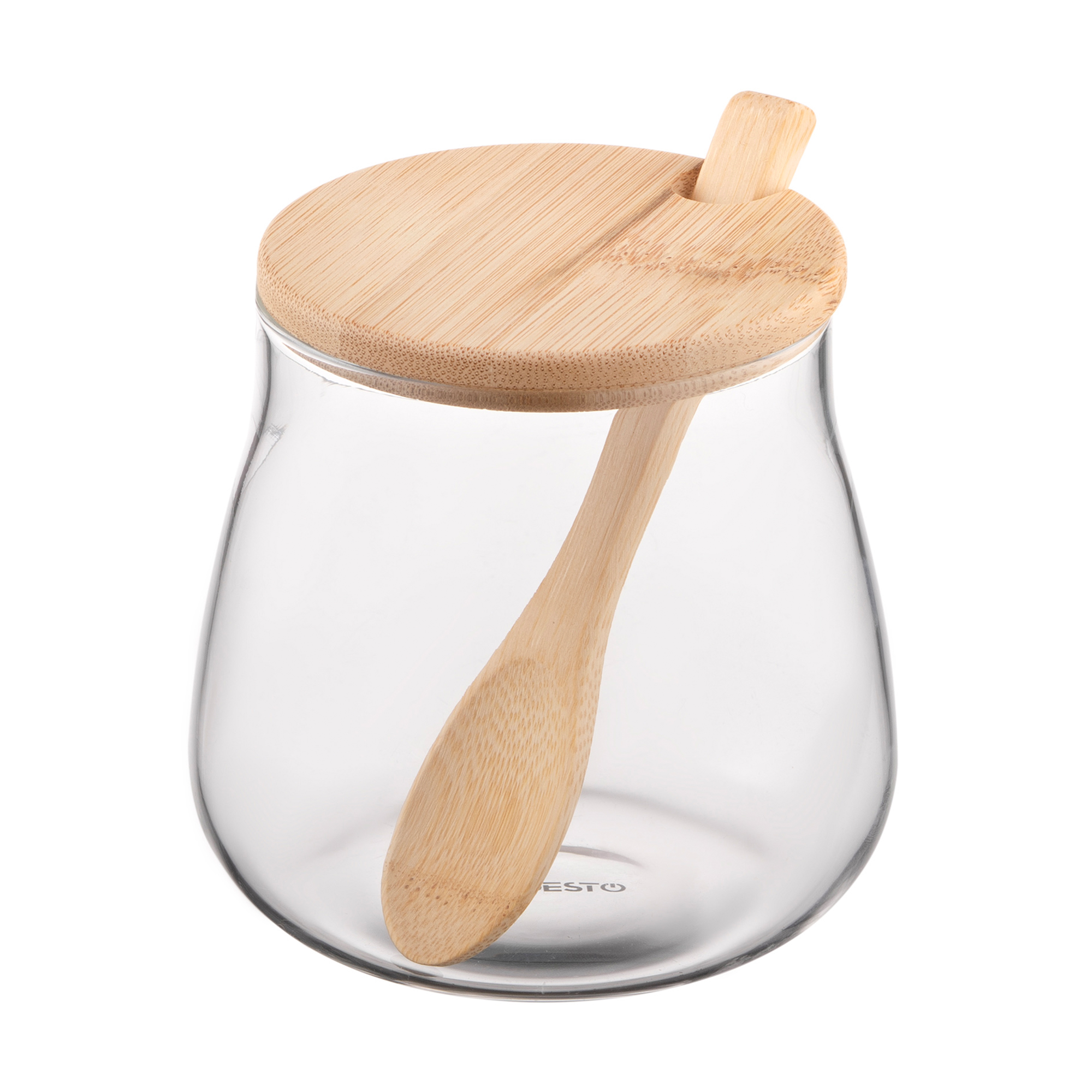 

Банка для зберігання продуктів Ardesto Midori Sugar з кришкою та ложкою, 500 мл (AR1350BHB)