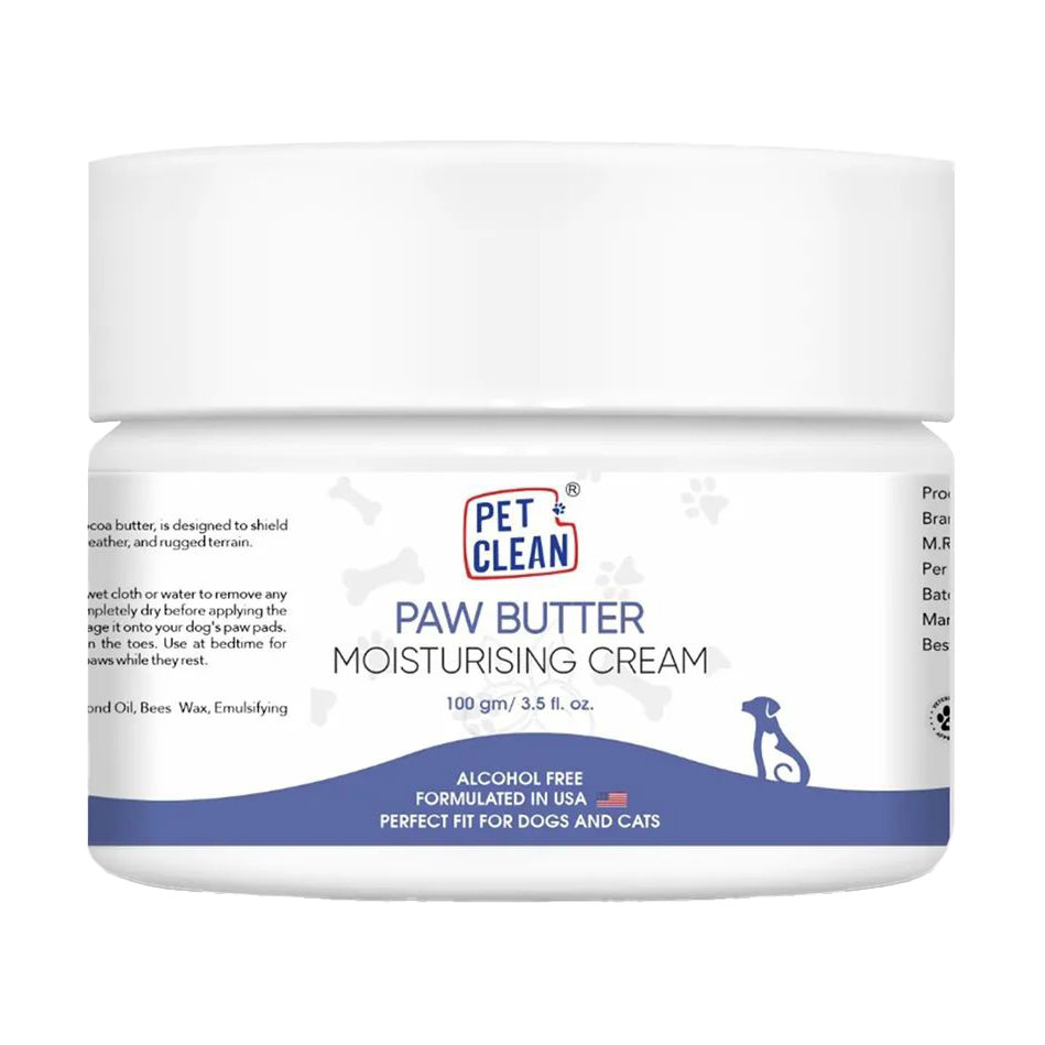 

Заспокійливий та живильний бальзам для лап тварин Pet Clean Paw Butter Moisturising Cream, 100 г