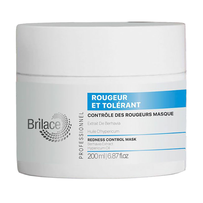 

Маска-контроль для обличчя Brilace Rougeur Et Tolerant Redness Control Mask проти почервоніннь, 200 мл