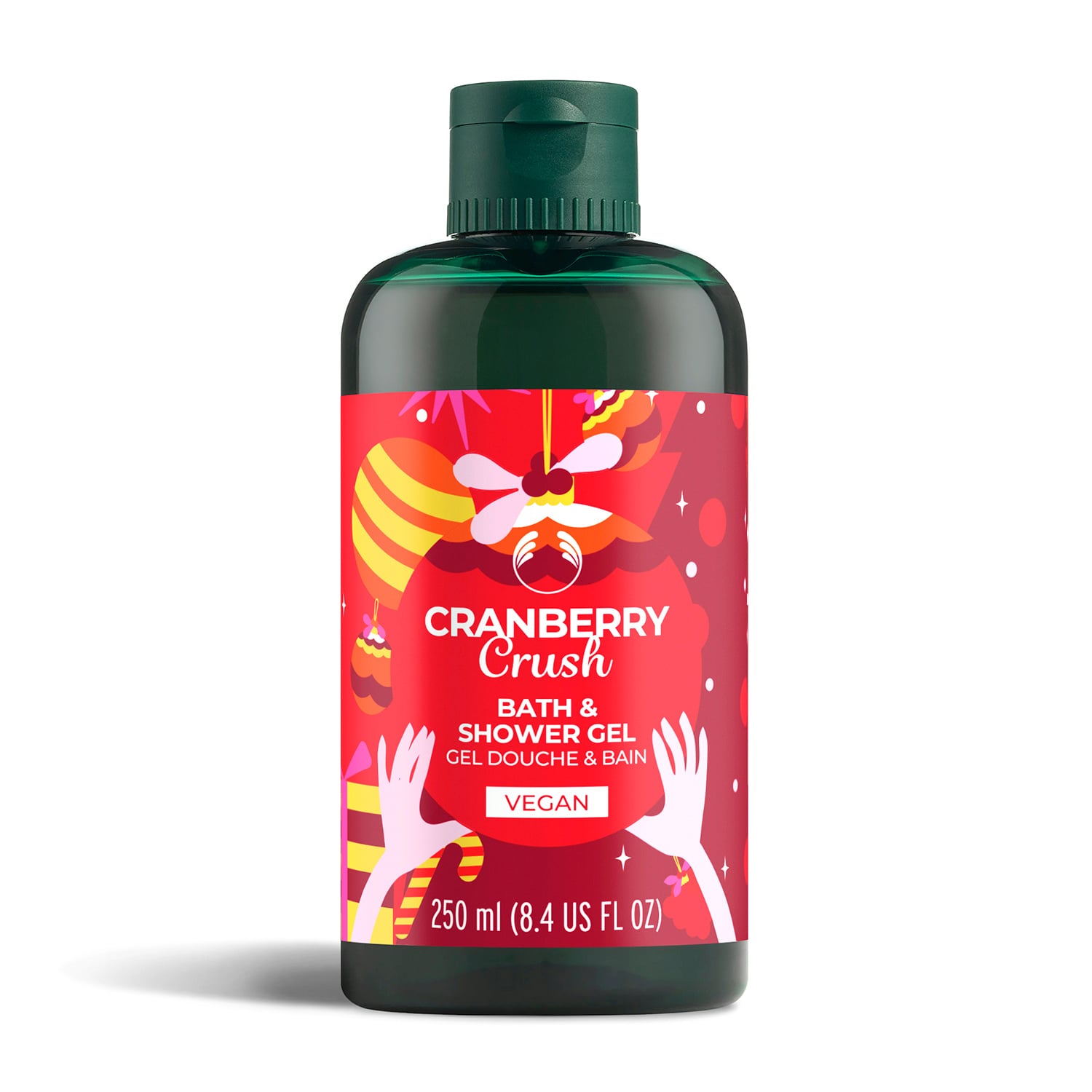 

Гель для душу The Body Shop Cranberry Crush Bath & Shower Cream Журавлиновий краш, 250 мл