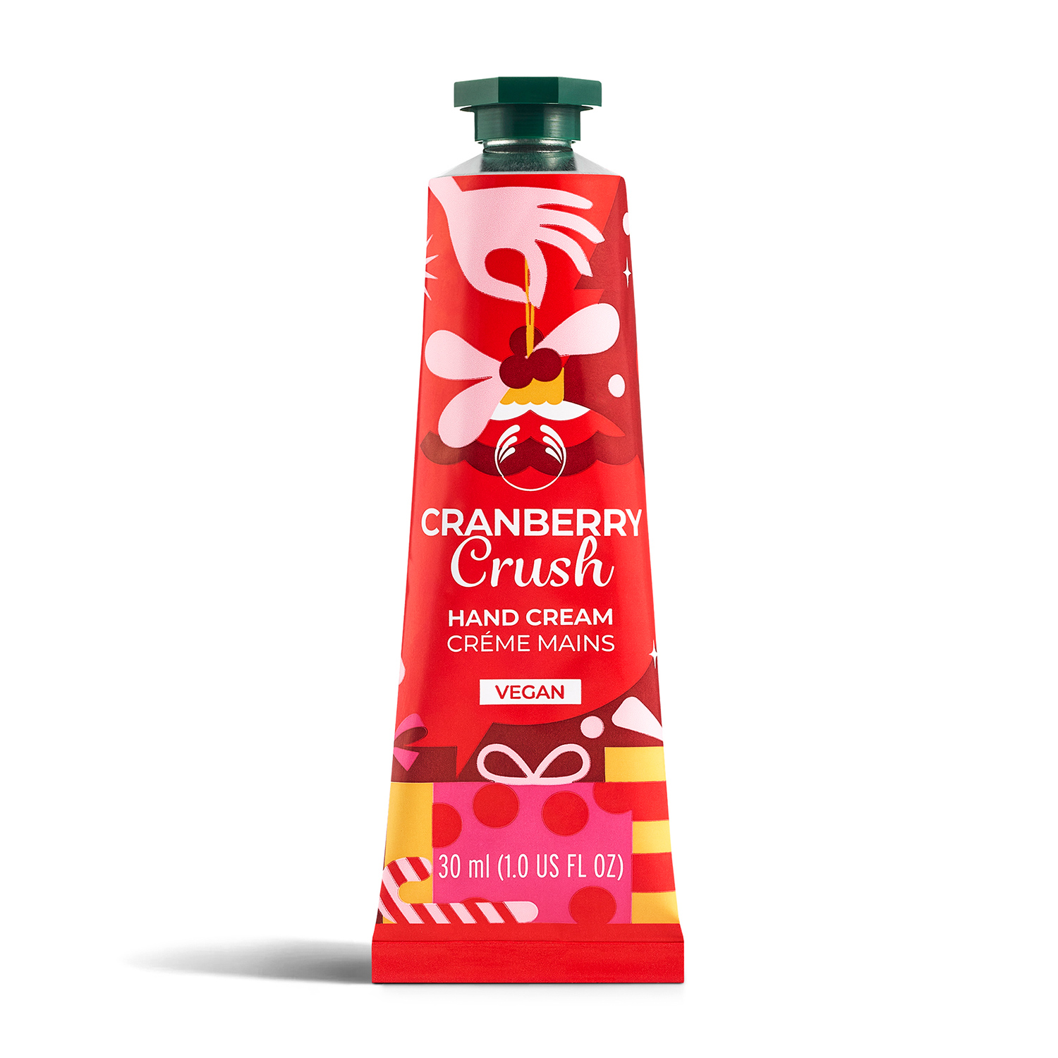 

Крем для рук The Body Shop Cranberry Crush Hand Cream Журавлиновий краш, 30 мл