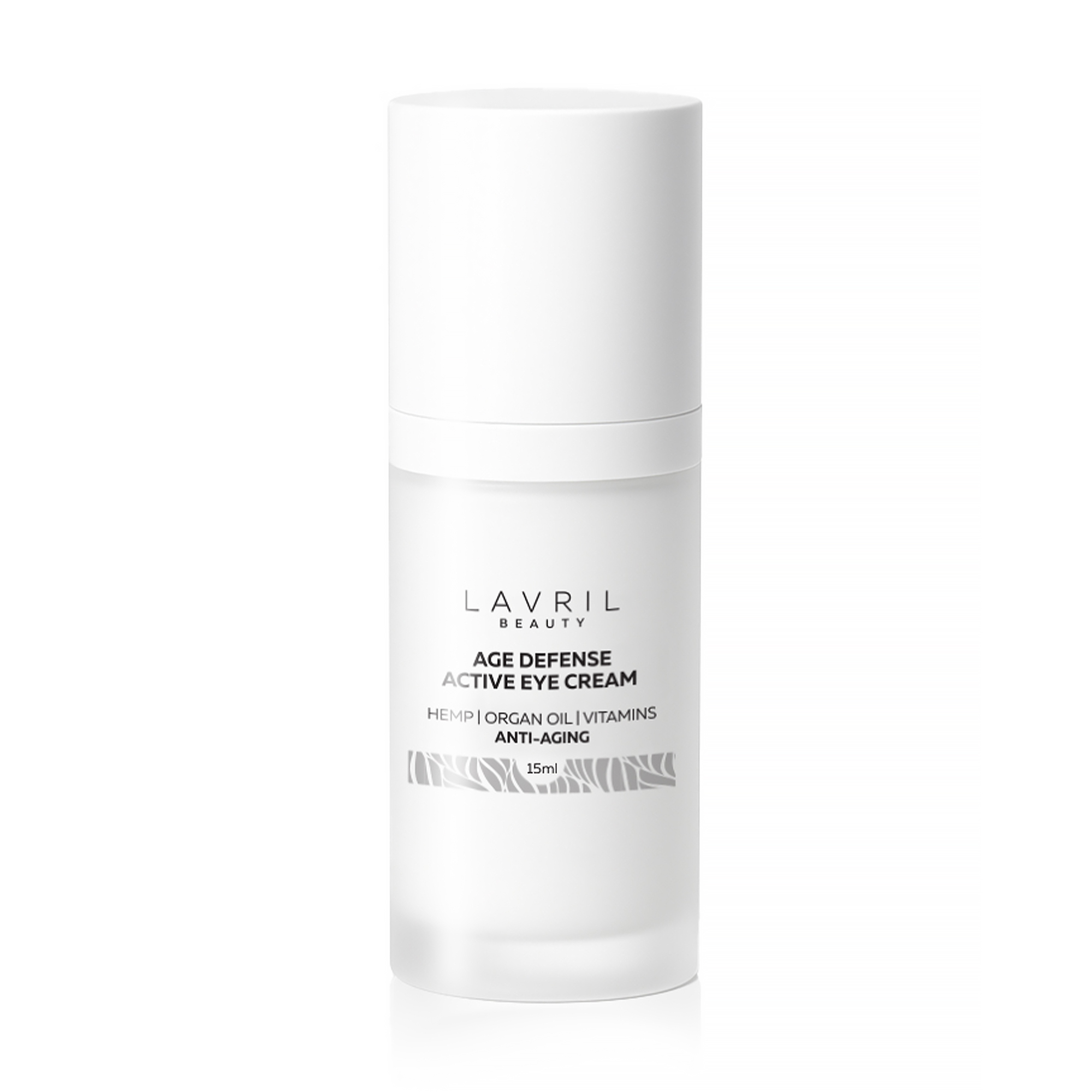 

Живильний крем для шкіри навколо очей LAVRIL BEAUTY Age Defense Active Eye Cream з коноплею та комплексом вітамінів, 15 мл