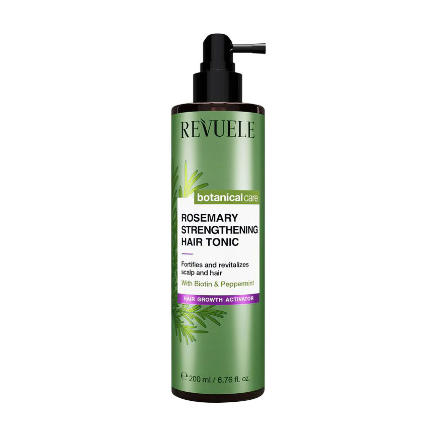 

Зміцнювальний тонік для волосся Revuele Botanical Care Rosemary Strengthening Hair Tonic з розмарином, 200 мл