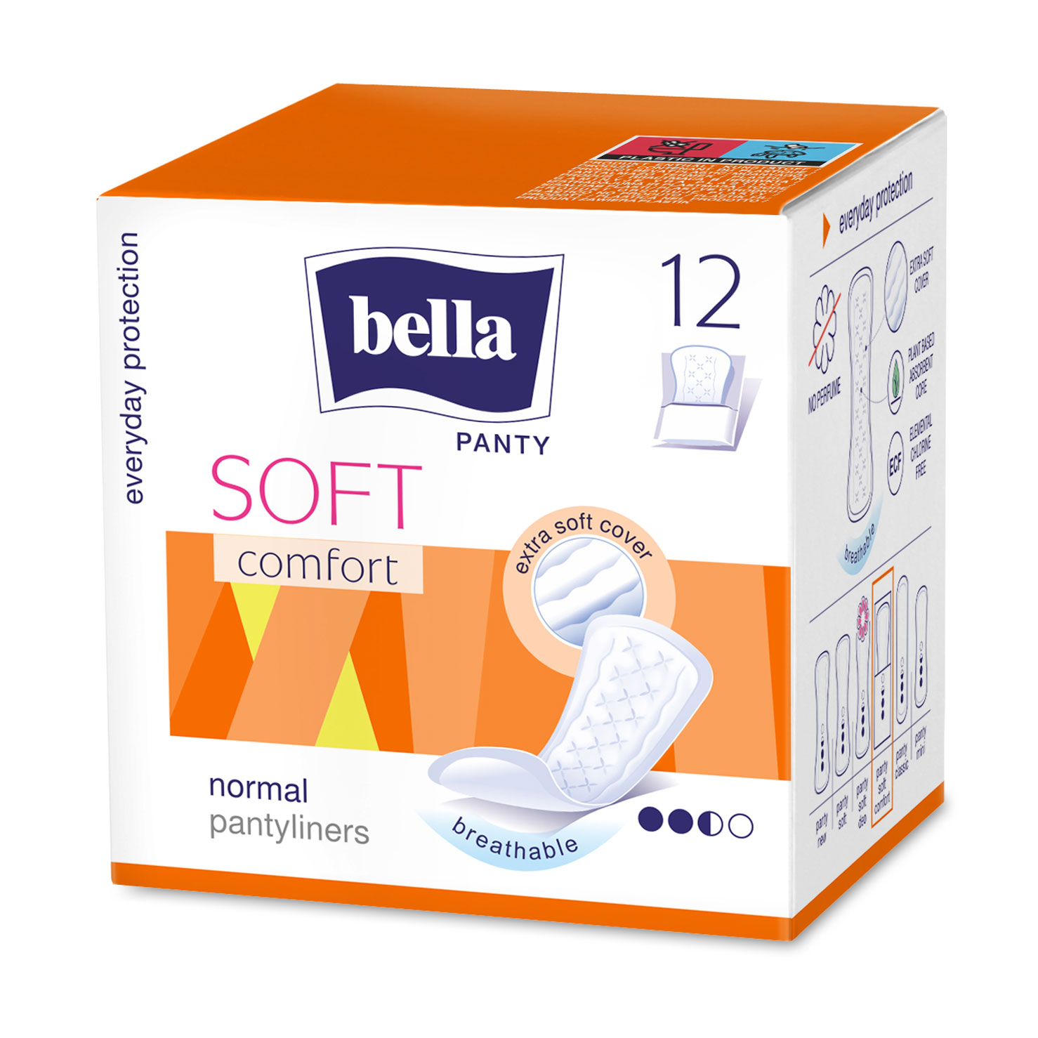 

Щоденні прокладки Bella Panty Soft Comfort, 12 шт