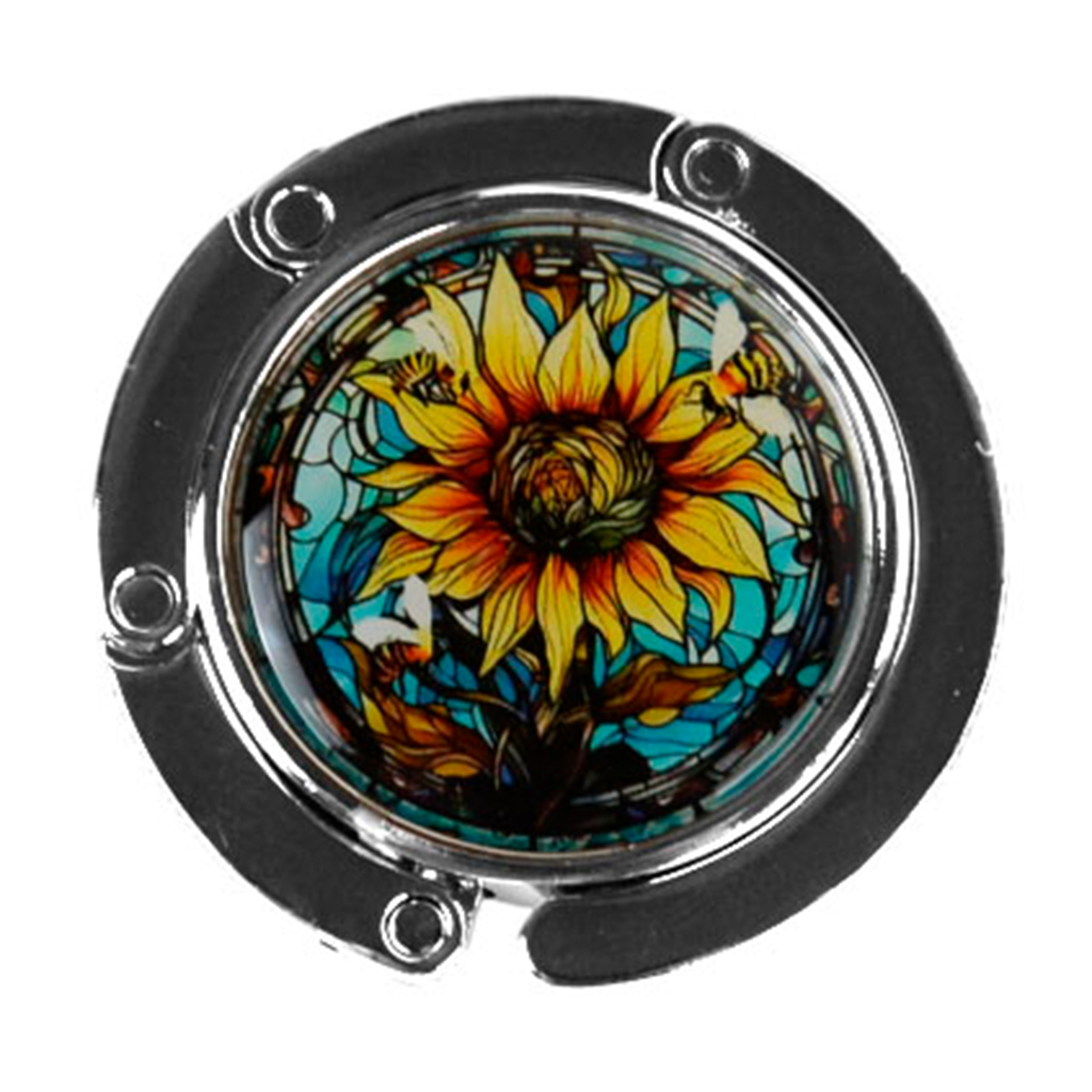 

Тримач сумки Cosmo Shop настільний, коло, соняхи (CS005SF)