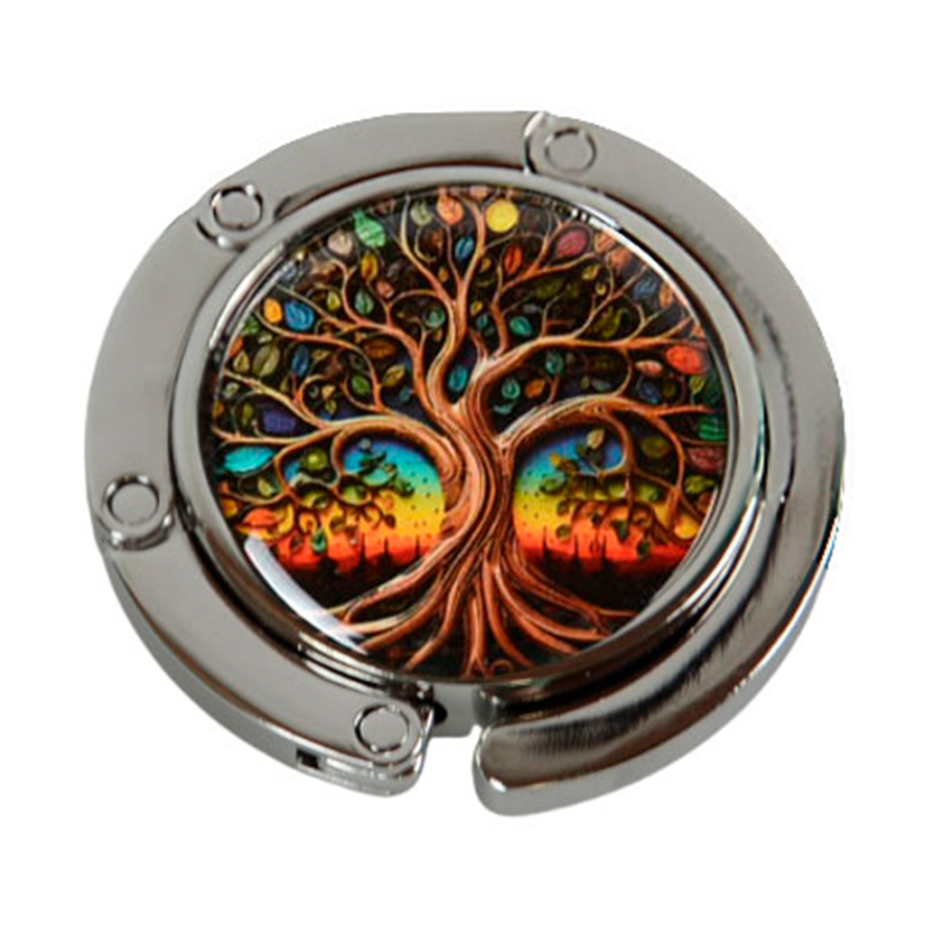 

Тримач сумки Cosmo Shop настільний, коло, дерево (CS005W3)