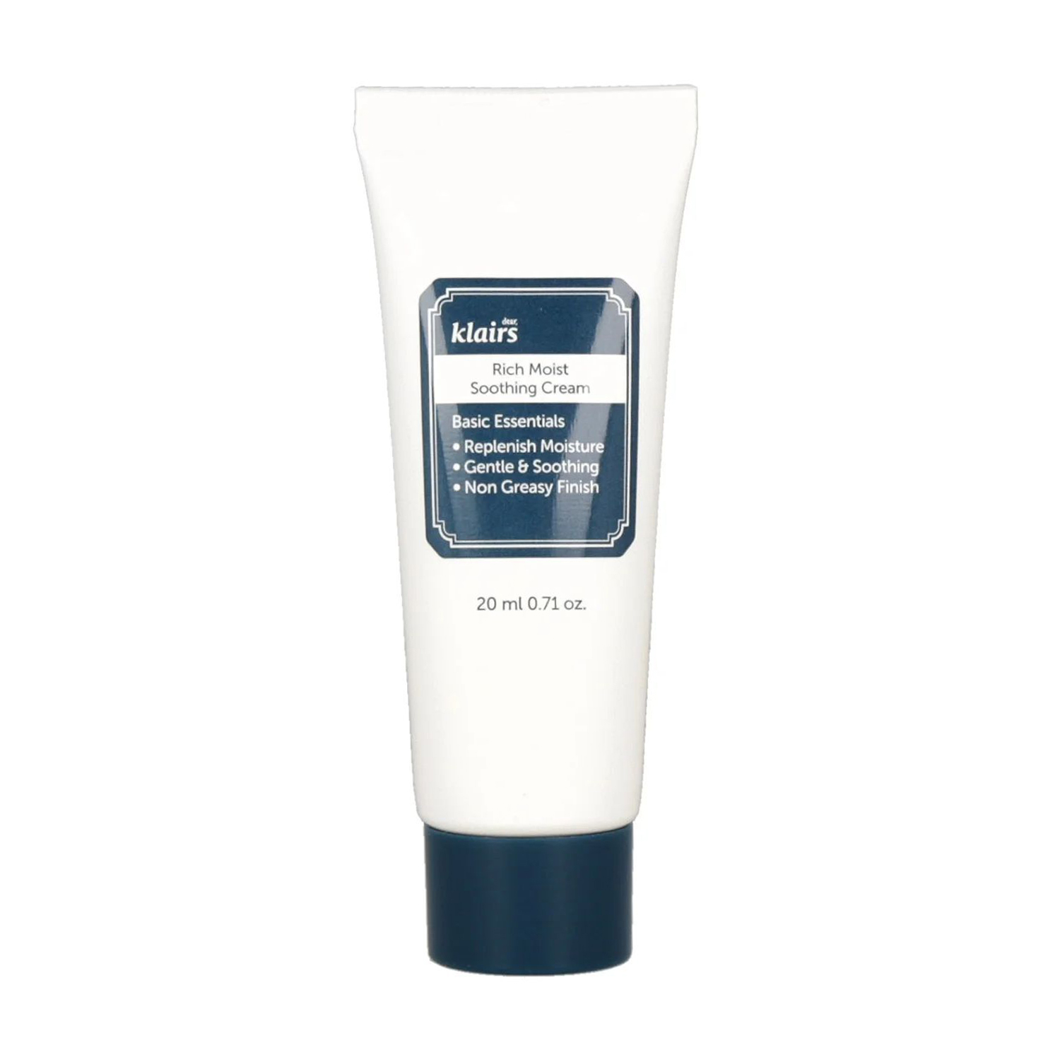 

Зволожувальний крем для обличчя Dear Klairs Rich Moist Soothing Cream, 20 мл