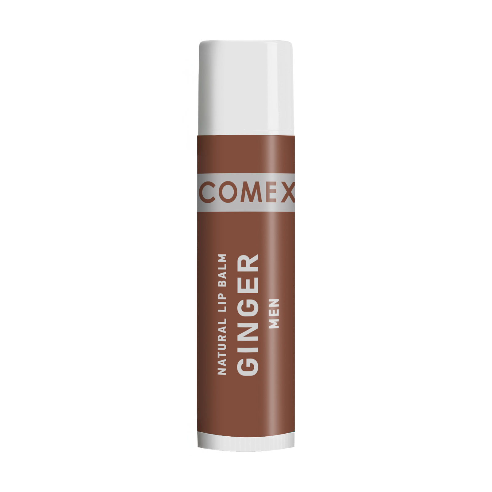 

Чоловічий натуральний бальзам для губ Comex Men Natural Lip Balm, Ginger, 5 мл