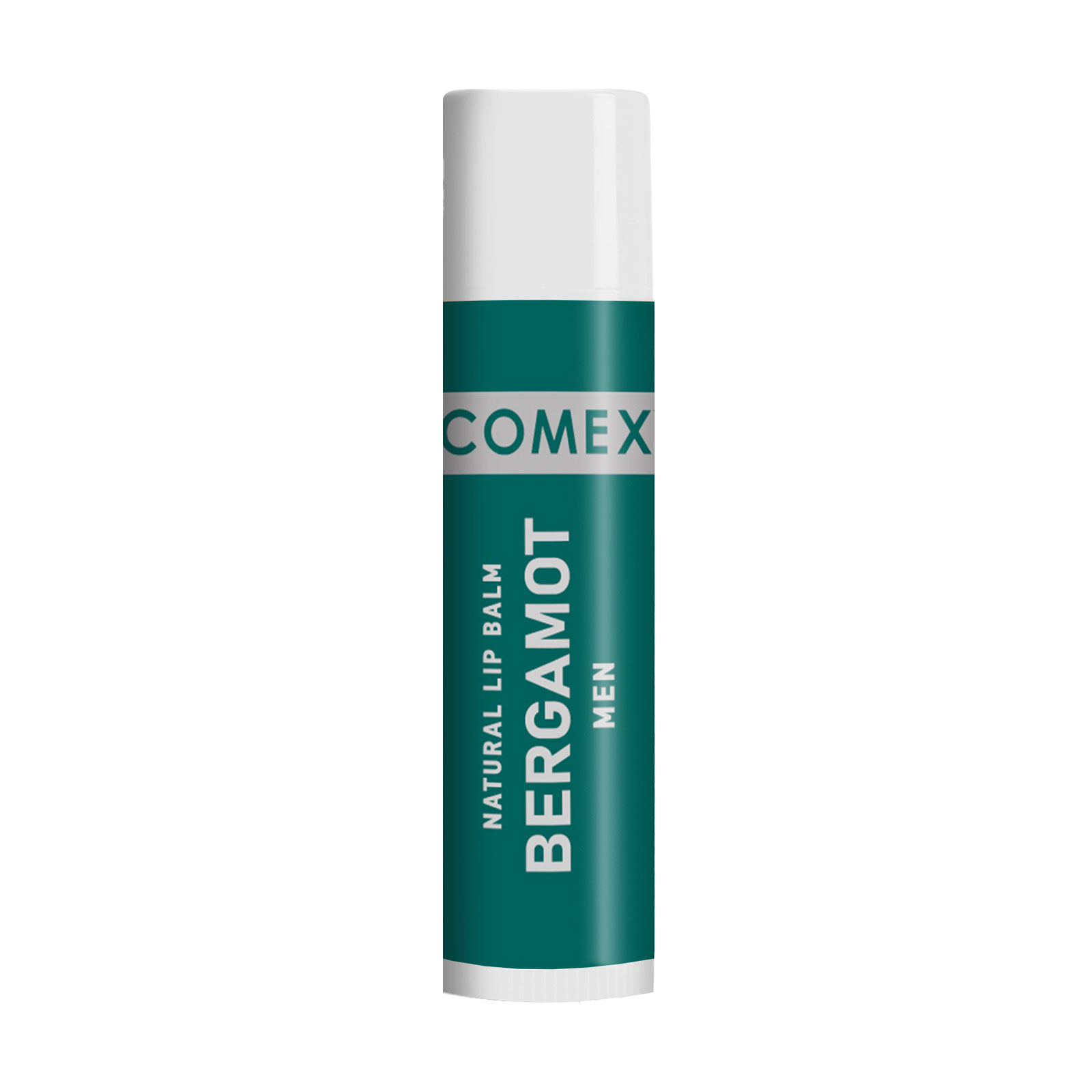 Чоловічий натуральний бальзам для губ Comex Men Natural Lip Balm, Bergamot, 5 мл
