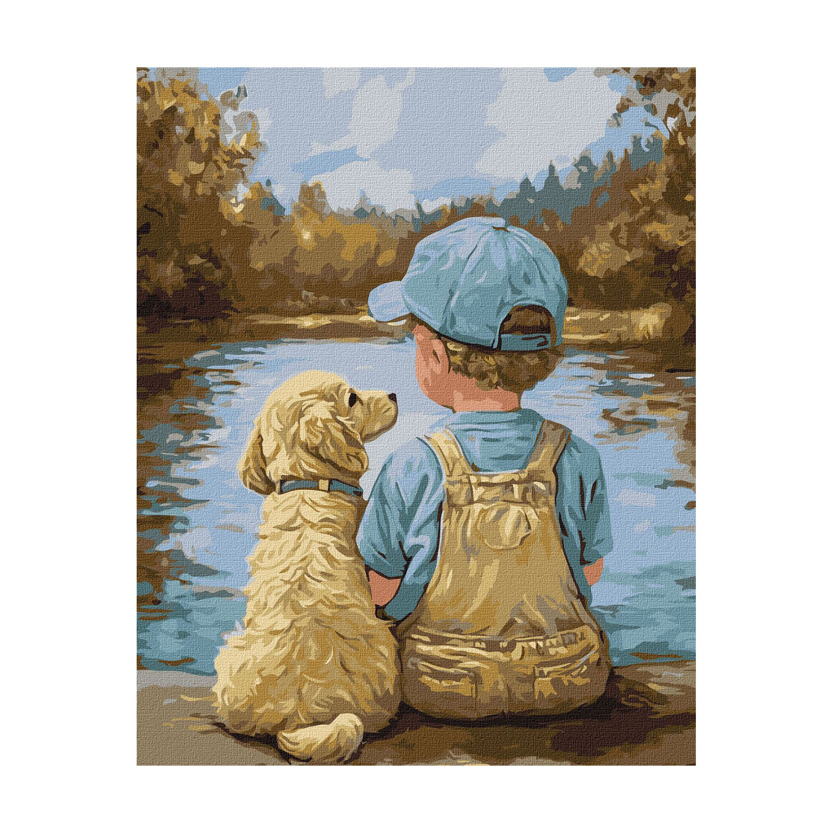 

Картина за номерами Ideyka Вірні друзі, 40*50 см (KHO8646)