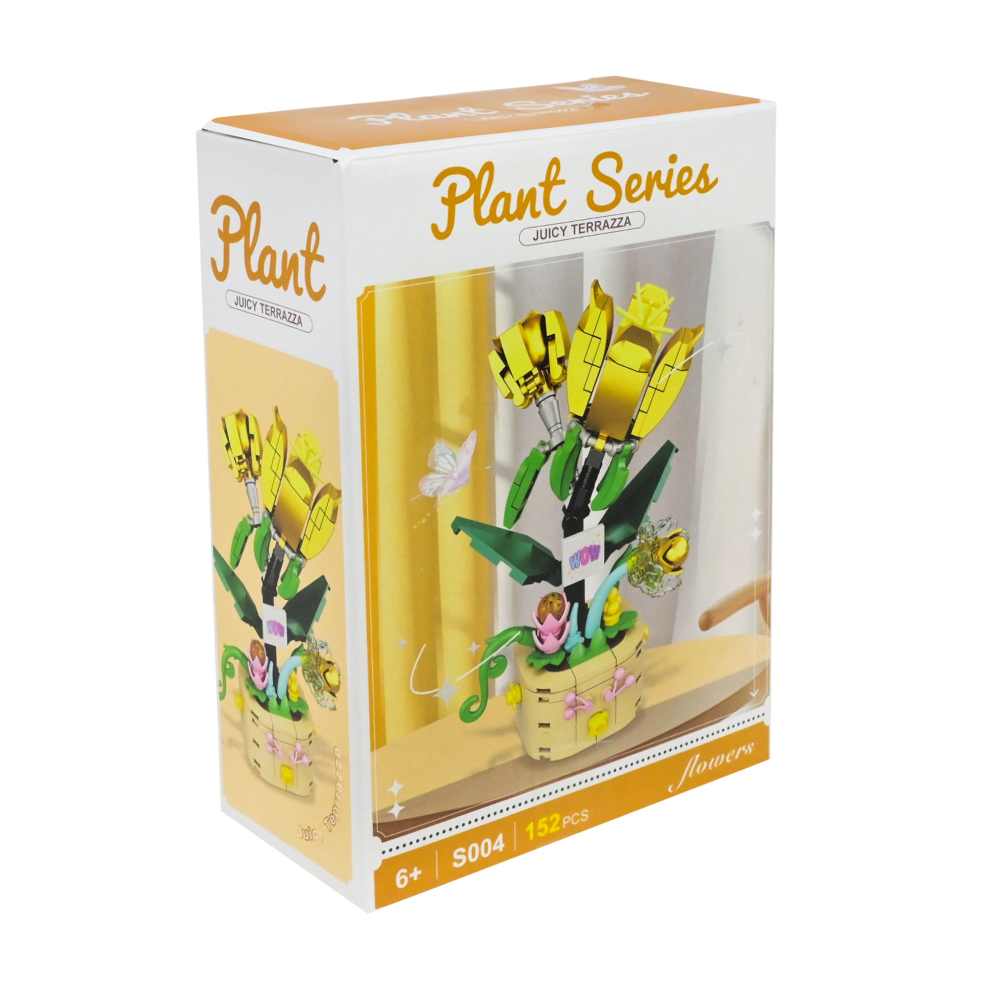 

Конструктор Shantou Plant Series Juicy Terrazza 152 елементи, від 6 років (S004)