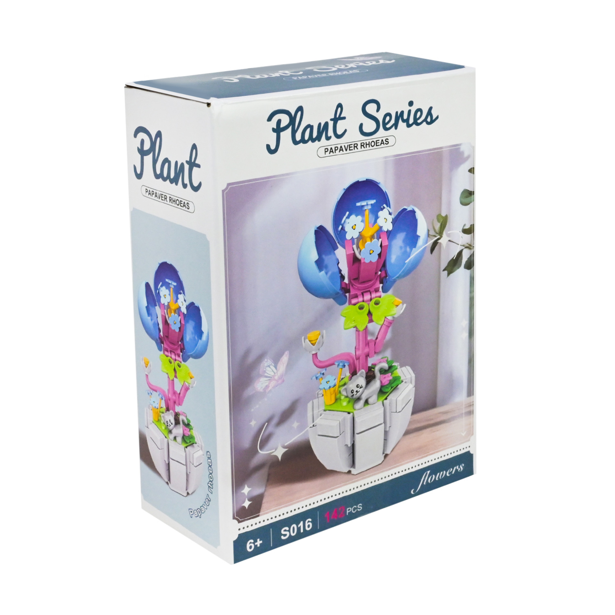 

Конструктор Shantou Plant Series Papaver Rhoeas 142 елементи, від 6 років (S016)