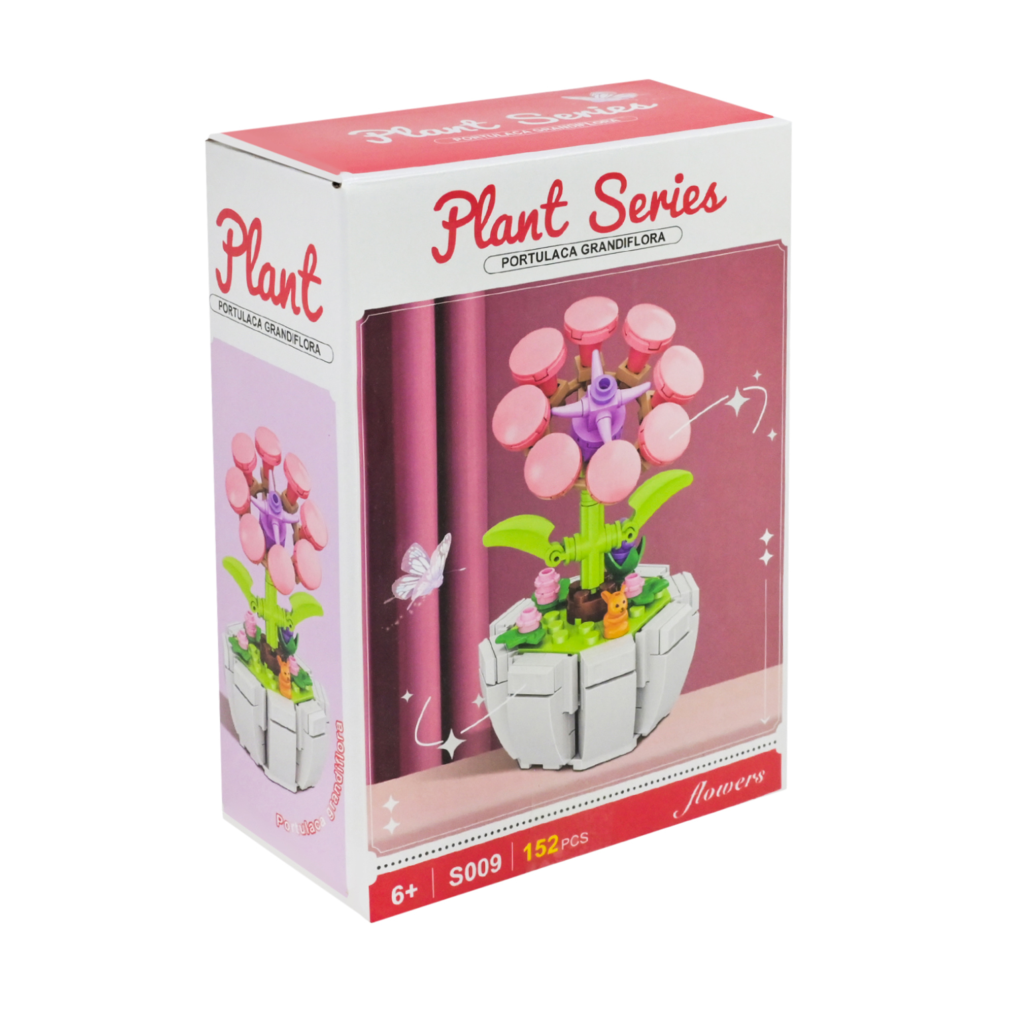 

Конструктор Shantou Plant Series Portulaca Grandiflora 152 елементи, від 6 років (S009)