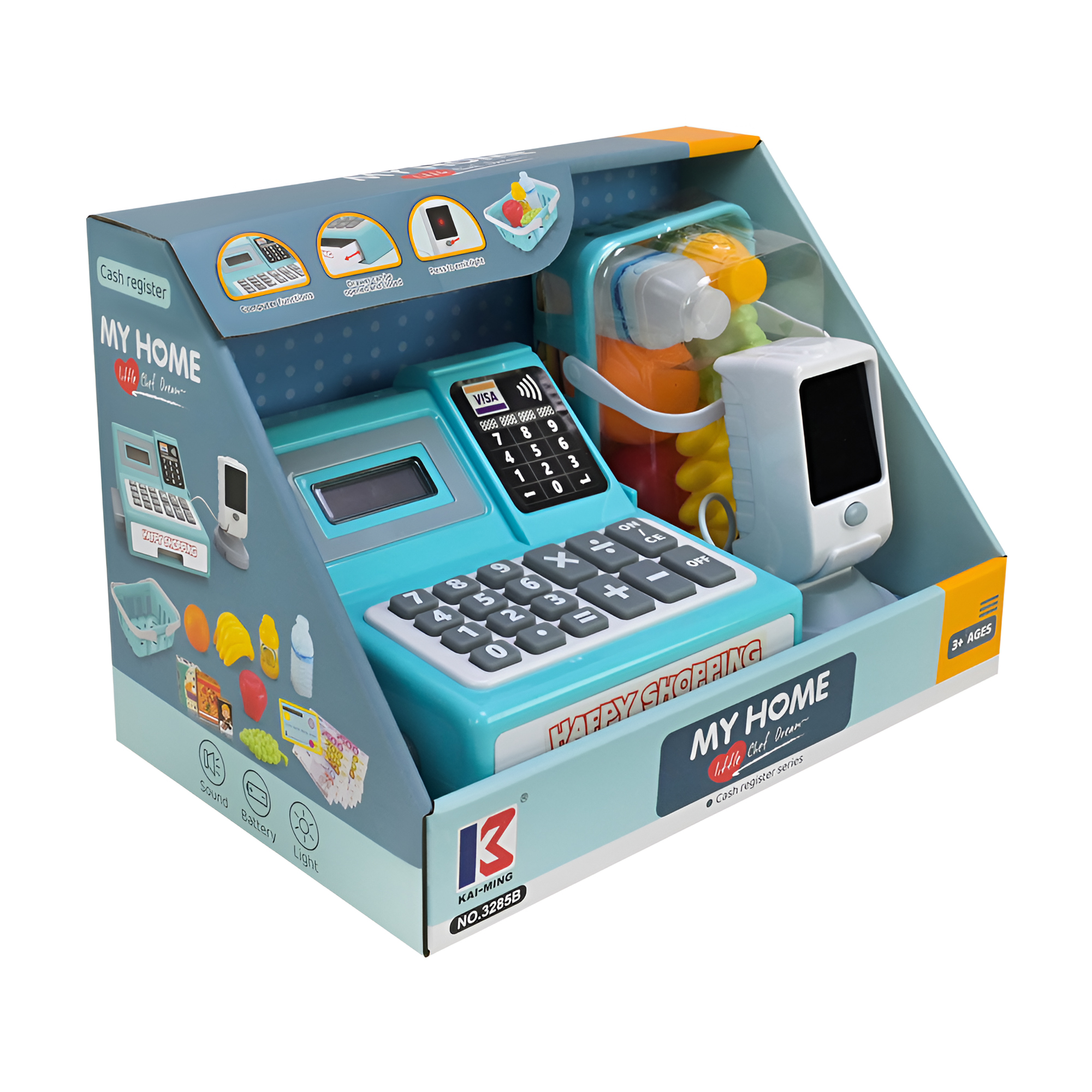 

Дитячий іграшковий набір Shantou Каса, від 3 років (3285B)