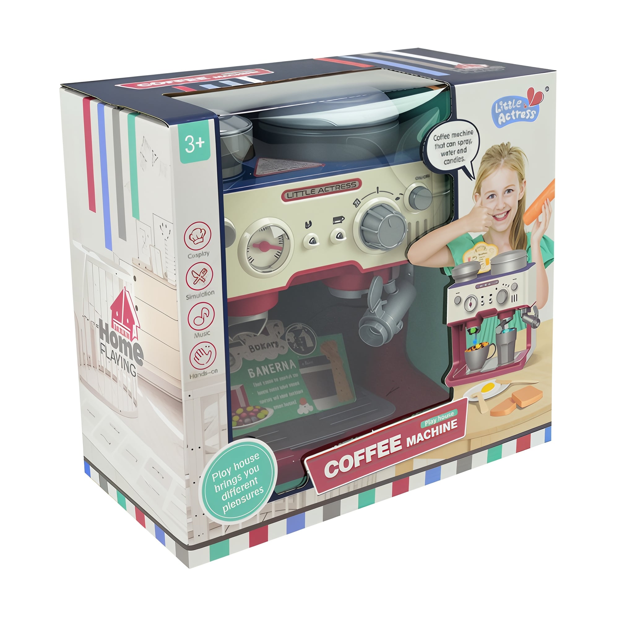 

Дитячий іграшковий набір Shantou Coffe Machine, від 3 років (YY6023)