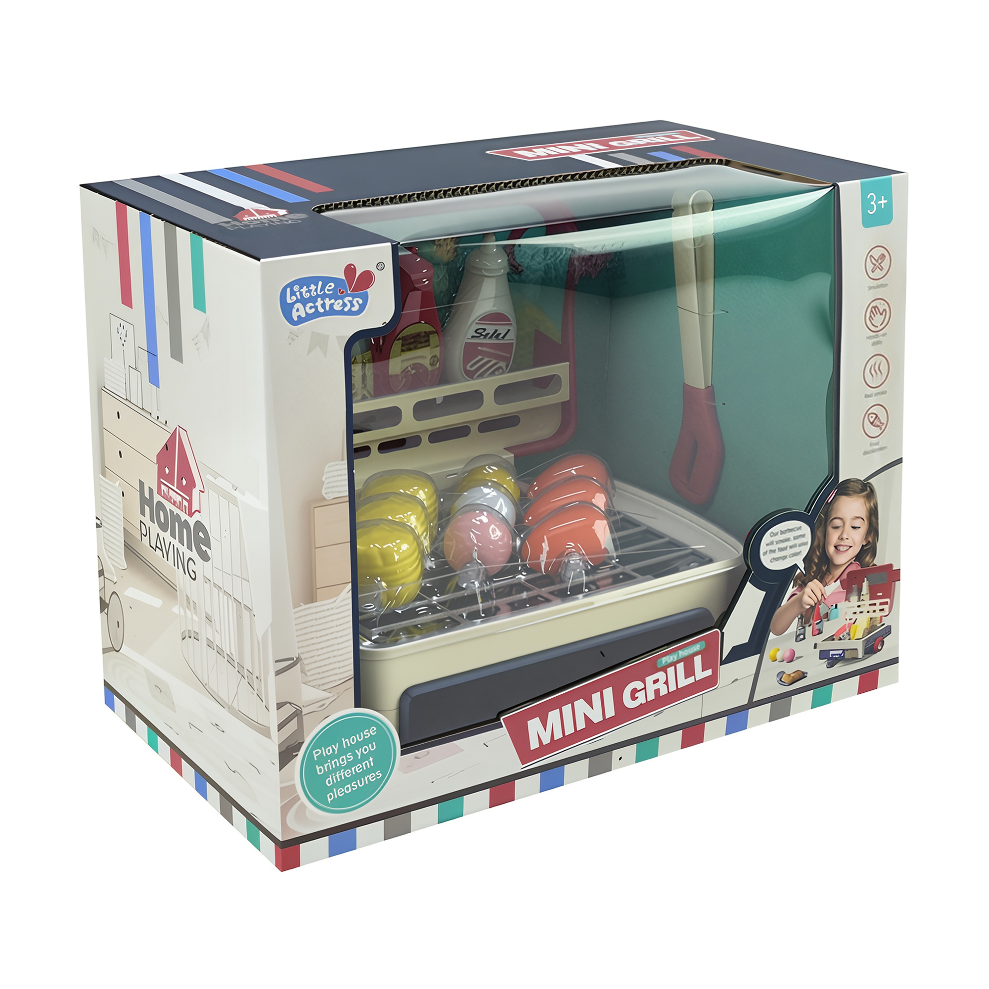 

Дитячий іграшковий набір Shantou Mini Grill, від 3 років (YY6015)