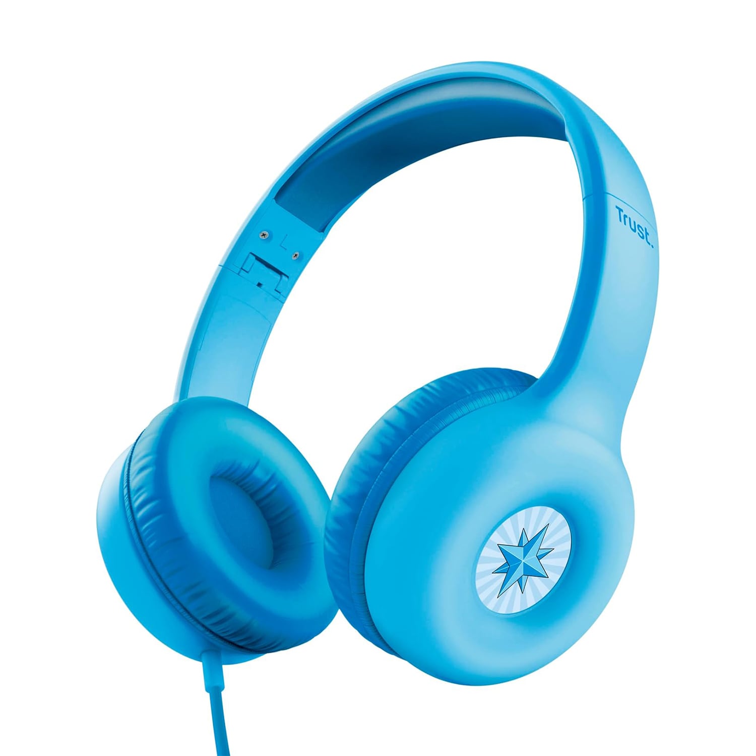 

Дитячі дротові накладні навушники Trust Nouna, блакитні (25278_TRUST)