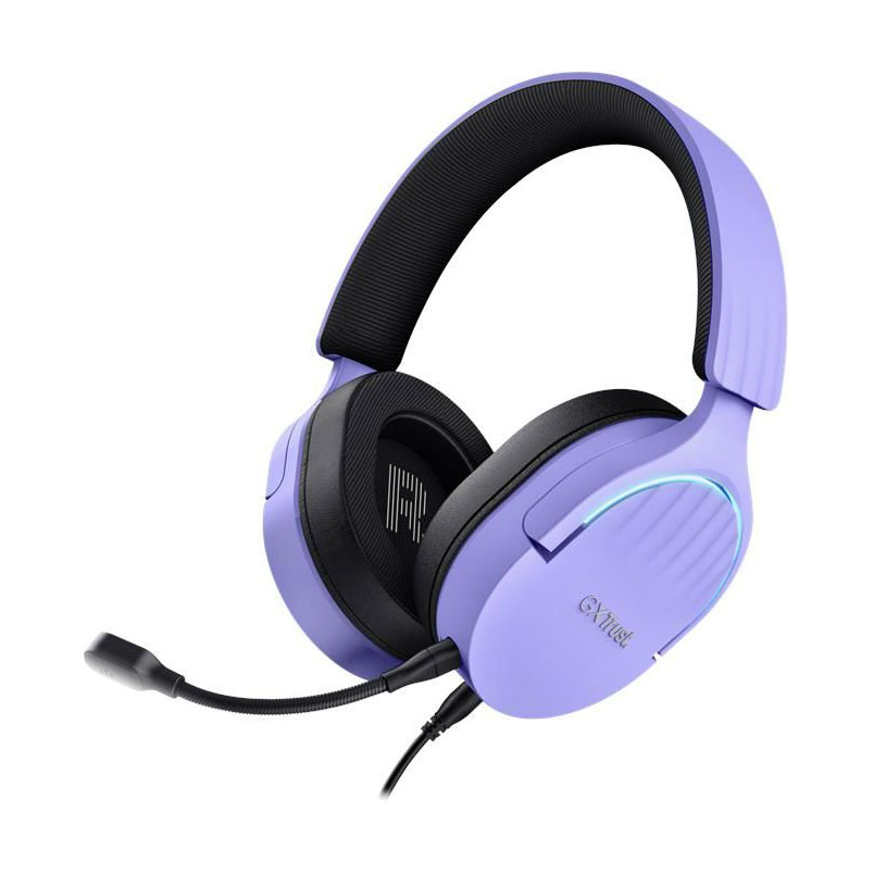 

Ігрова гарнітура дротова Trust GXT 490 FAYZO 7.1 USB-A, фіолетова (25303_TRUST)