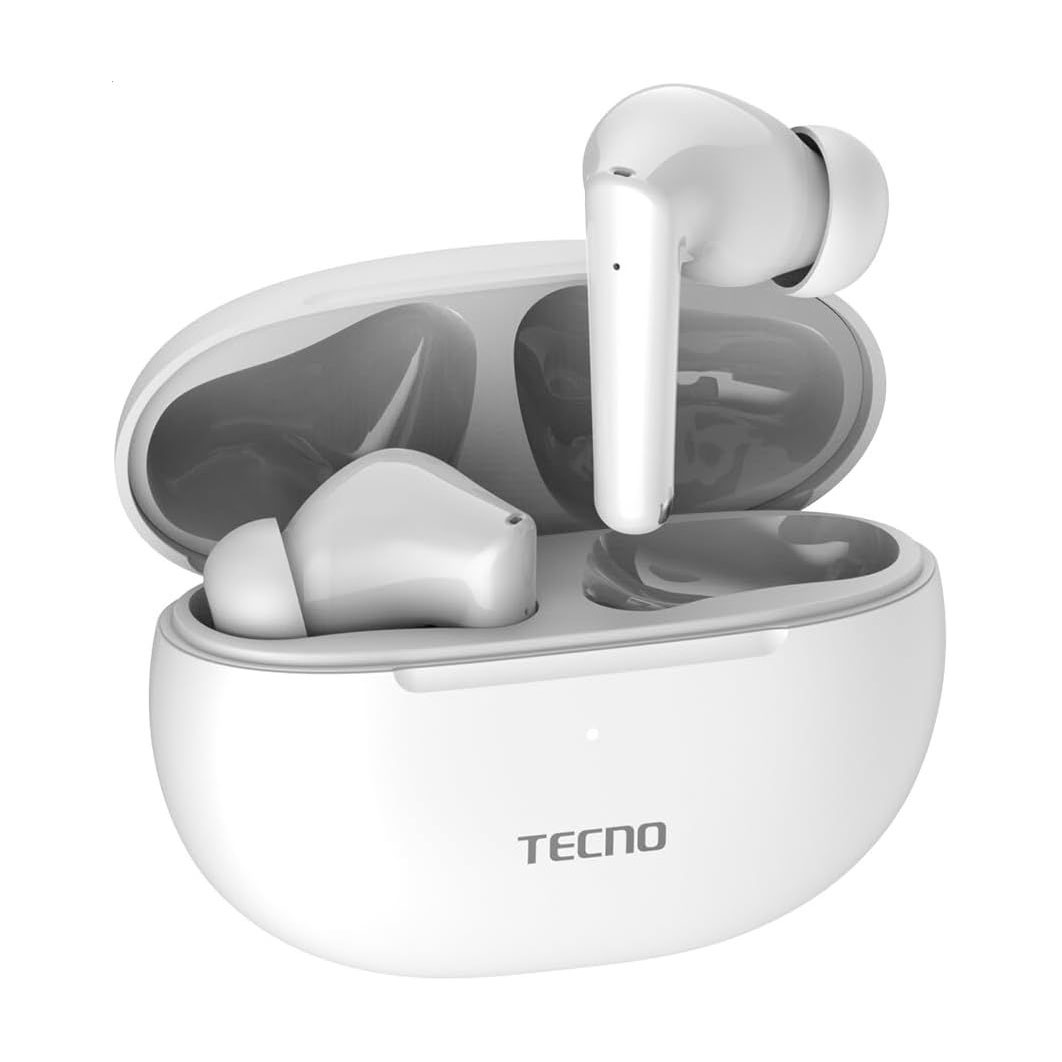 

Бездротові вакуумні навушники Tecno Buds 3 білі (4895180788376)