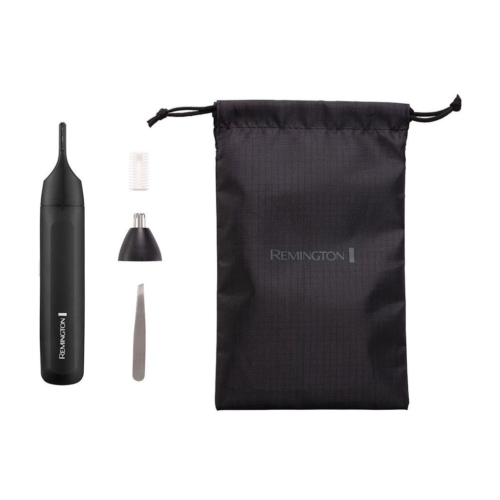 

Тример для носа, вух та брів Remington Trim & Fit 3 насадки, з чохлом, чорний (NE8000)