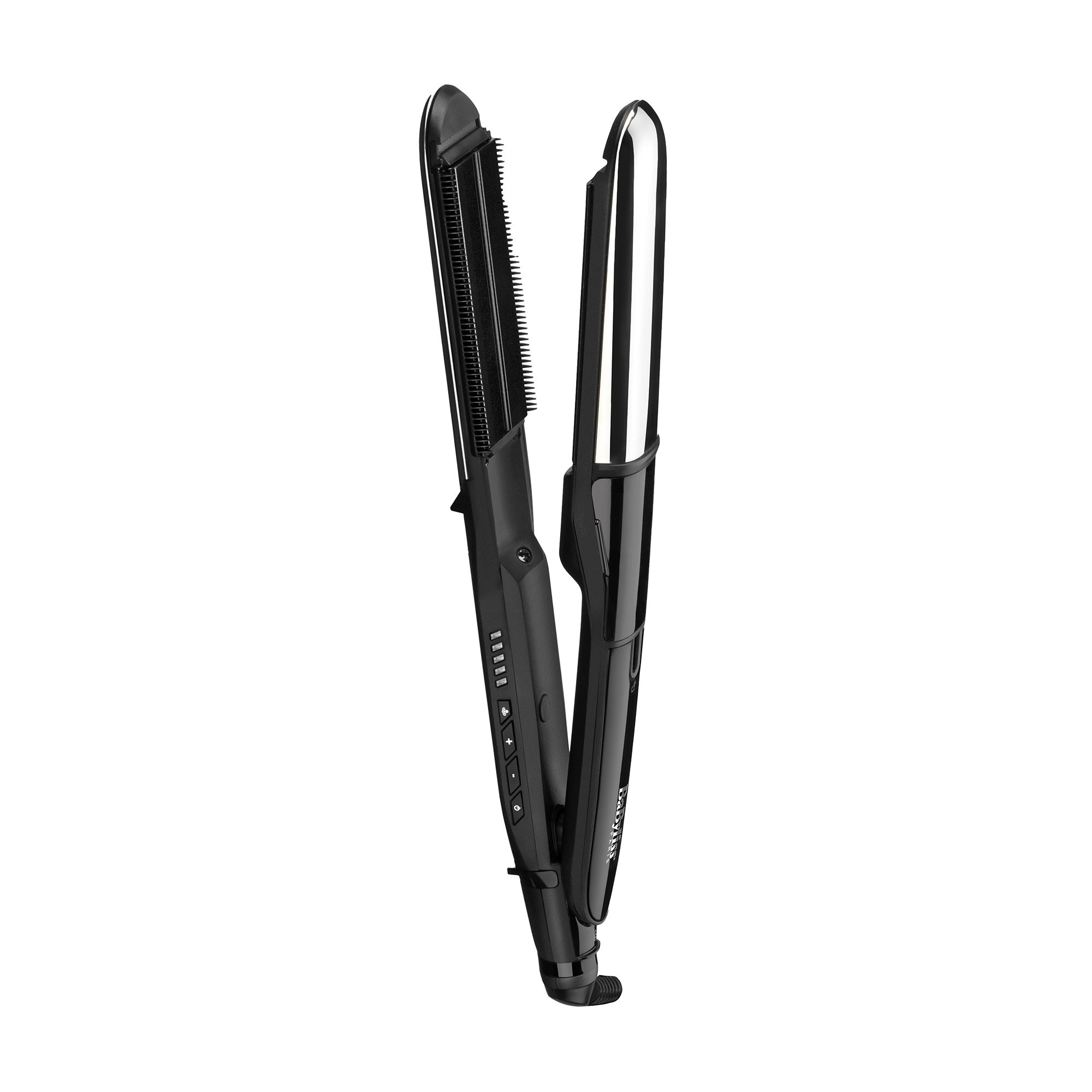 

Вирівнювач для волосся BaByliss PRO Steam Shine Styler чорний (ST496E)