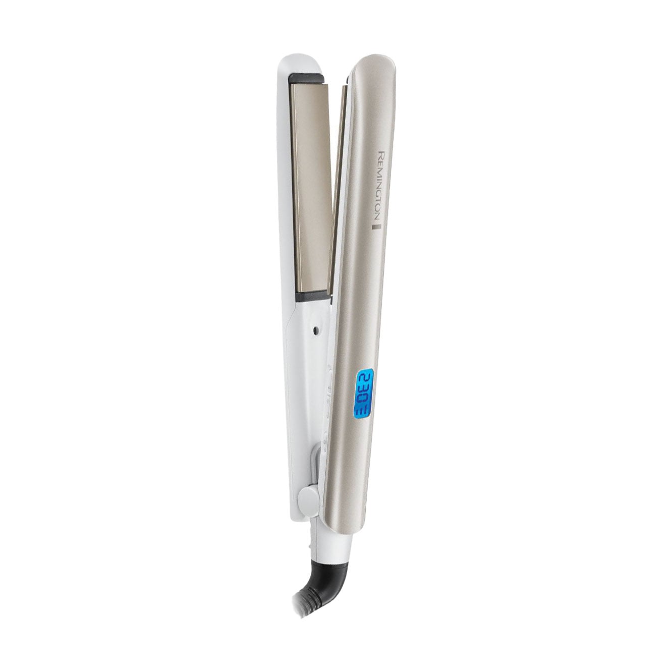 

Вирівнювач для волосся Remington Hydraluxe з чохлом та дисплеєм, білий (S8901)