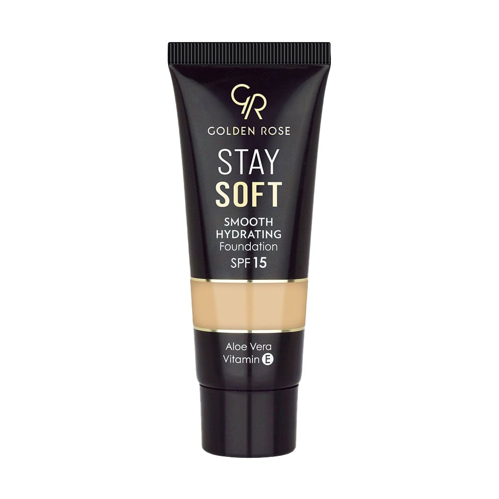 

Тональний крем для обличчя Golden Rose Stay Soft Smooth Hydrating Foundation SPF 15, 201, 35 мл