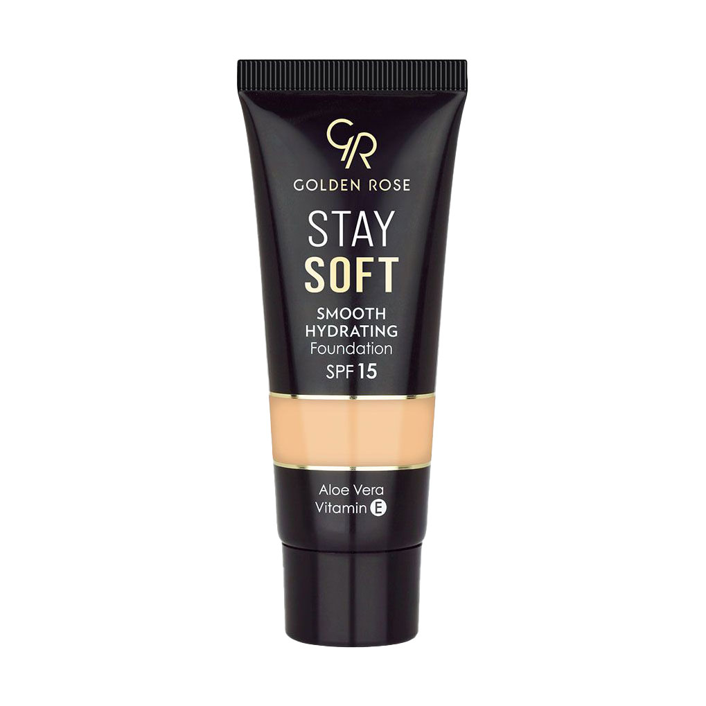 

Тональний крем для обличчя Golden Rose Stay Soft Smooth Hydrating Foundation SPF 15, 204, 35 мл