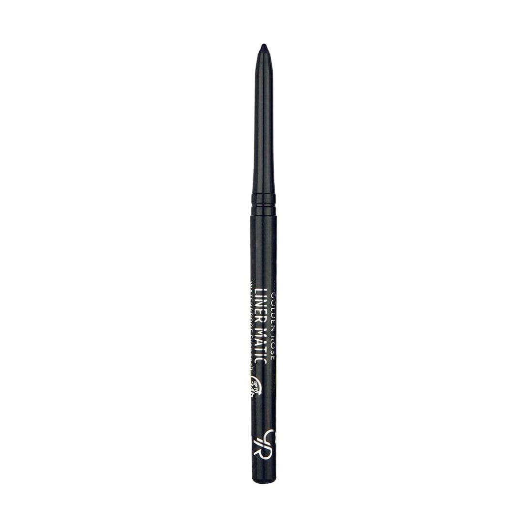 

Водостійкий олівець для очей Golden Rose Liner Matic Waterproof Eyepencil 201 Black, 0.35 г