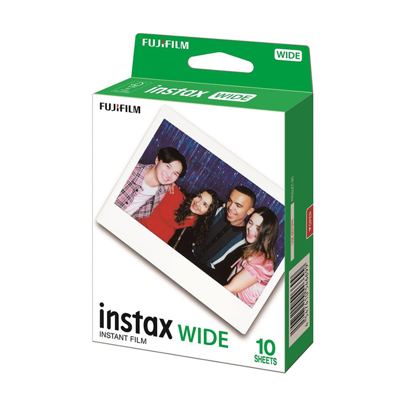 

Фотопапір для камери миттєвого друку Fujifilm Instax Wide Glossy, 108*86 мм, 10 шт (16899910)
