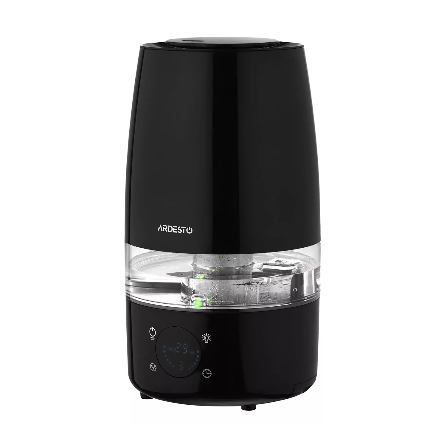 

Зволожувач повітря Ardesto ультразвуковий, чорний, 4 л (USH-H-4B0)