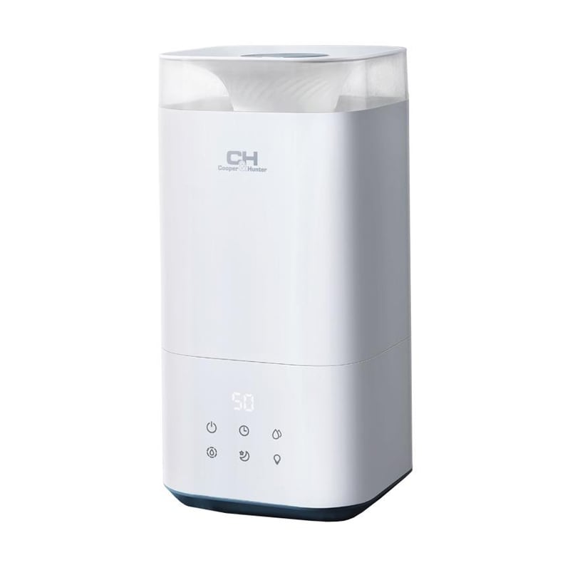 

Зволожувач повітря Cooper&Hunter ультразвуковий, білий, 5 л (CH-2550T)