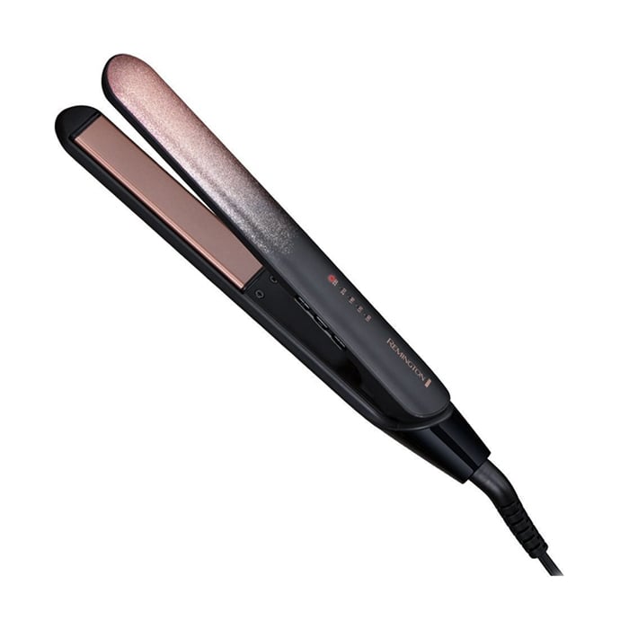 

Вирівнювач для волосся Remington Rose Shimmer, чорно-золотий (S5305)